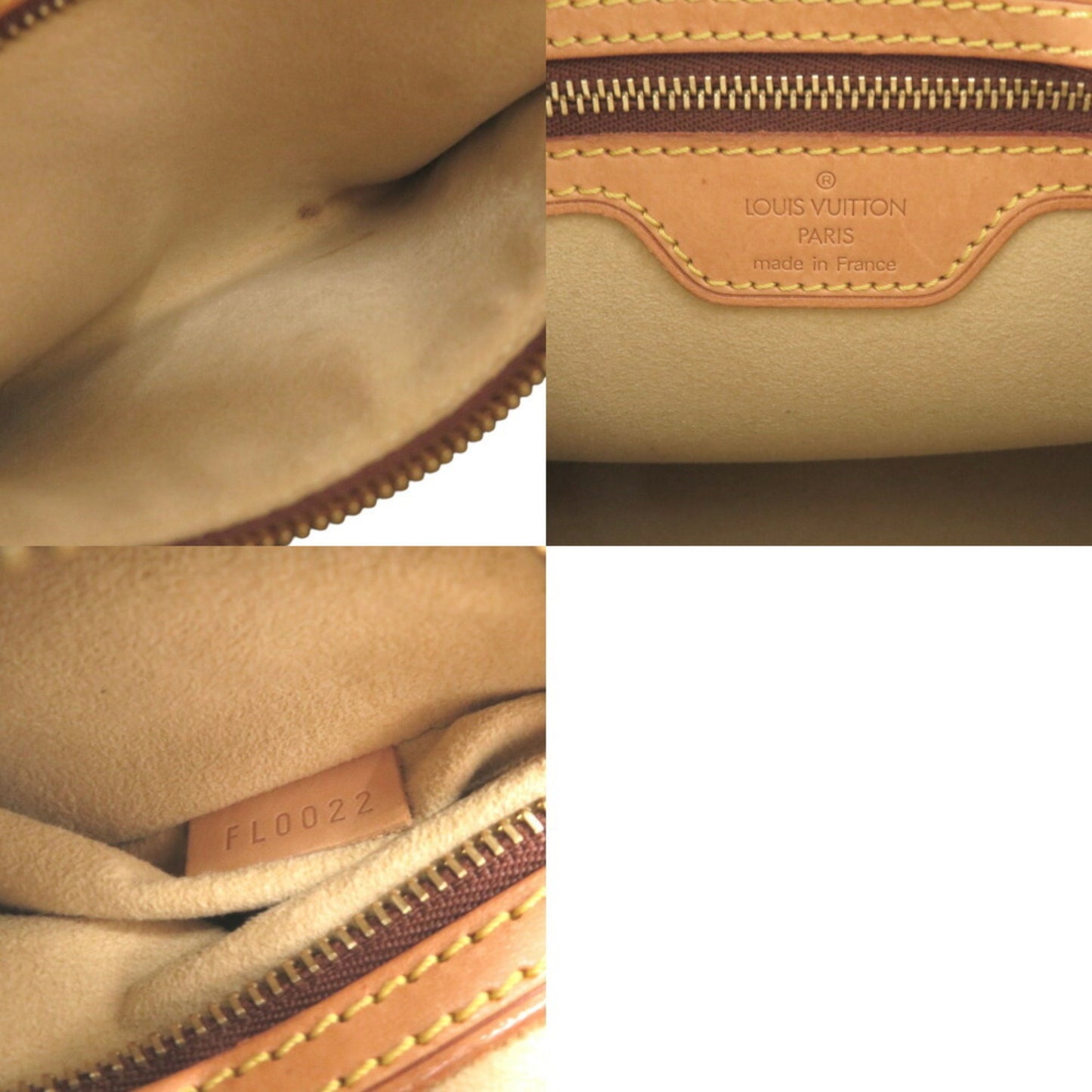 Louis Vuitton Looping MM, Brown, Canvas, shoulder