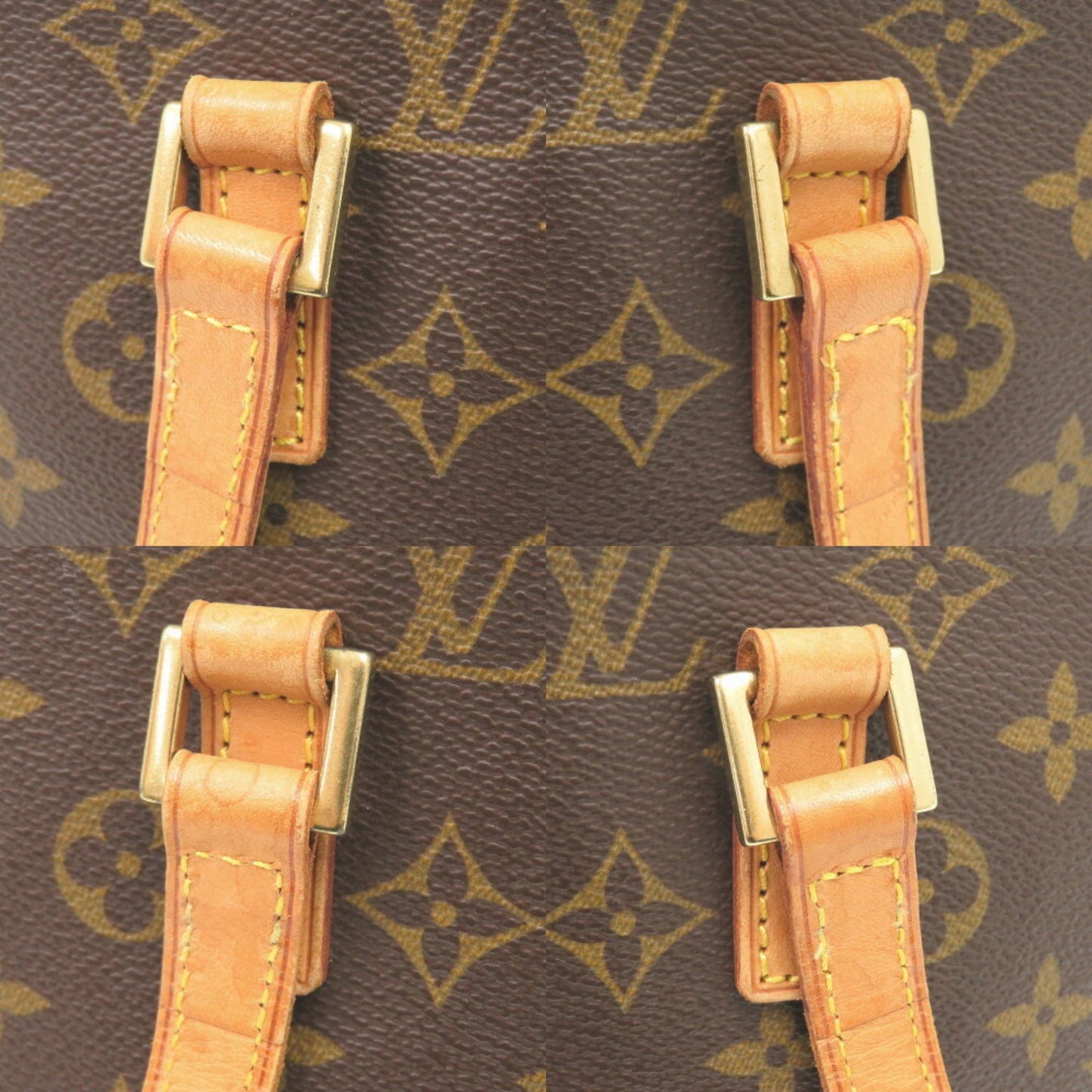 Louis Vuitton, Brown, Canvas, handbag