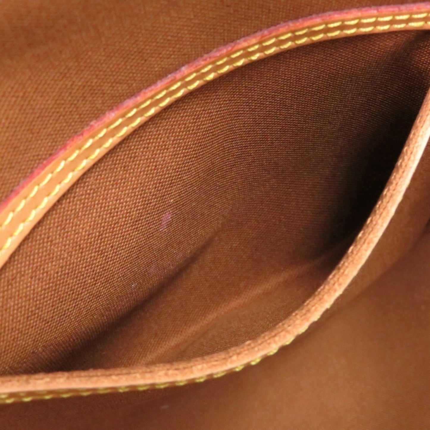 Louis Vuitton Montsouris MM, Brown, Canvas, backpack