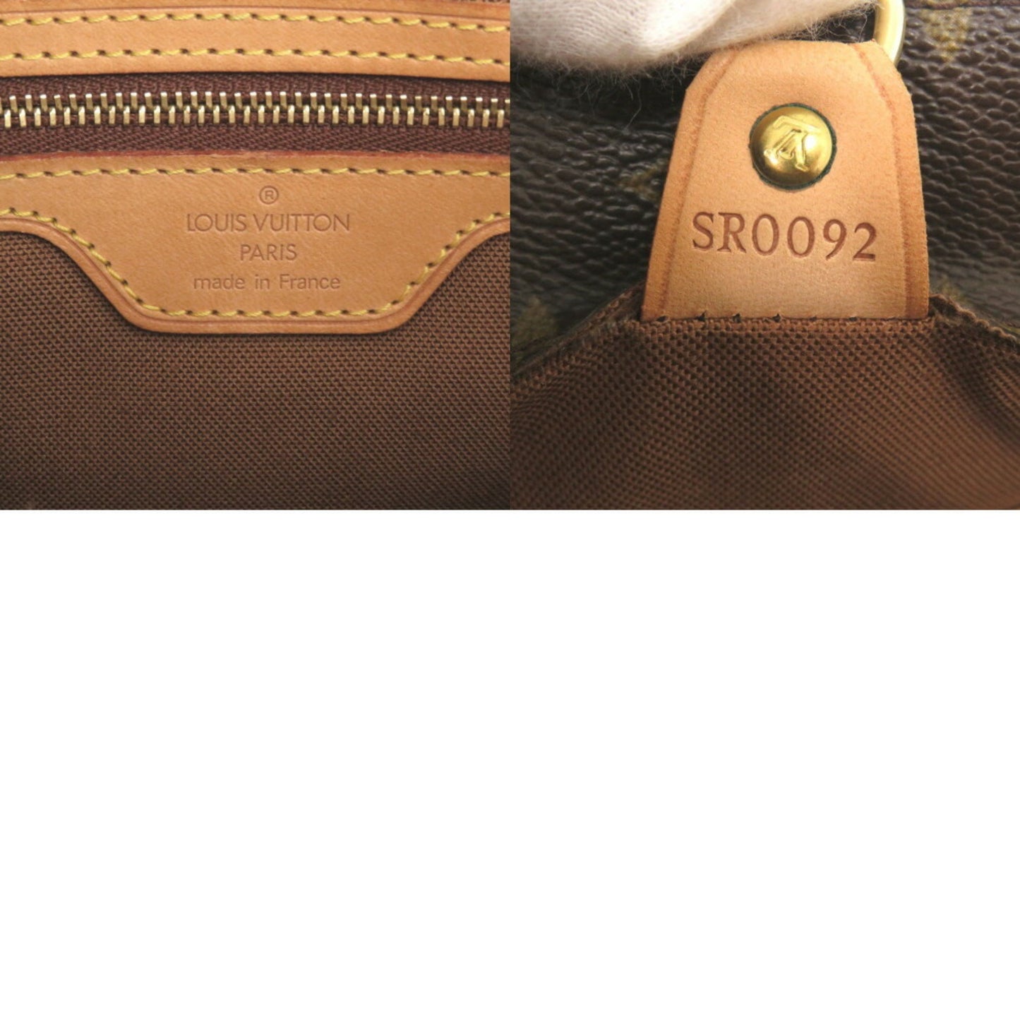 Louis Vuitton Vavin GM, Brown, Canvas, tote