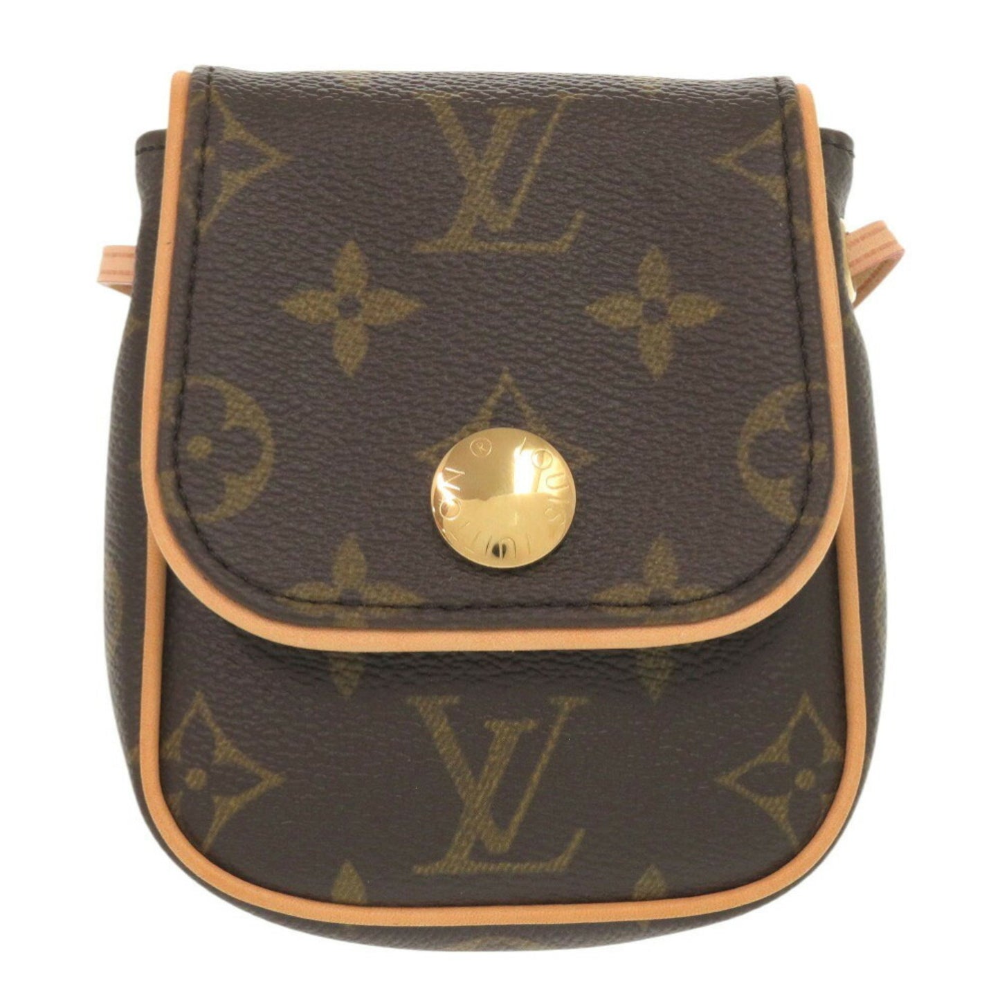 Louis Vuitton Cancun, Brown, Canvas, clutch