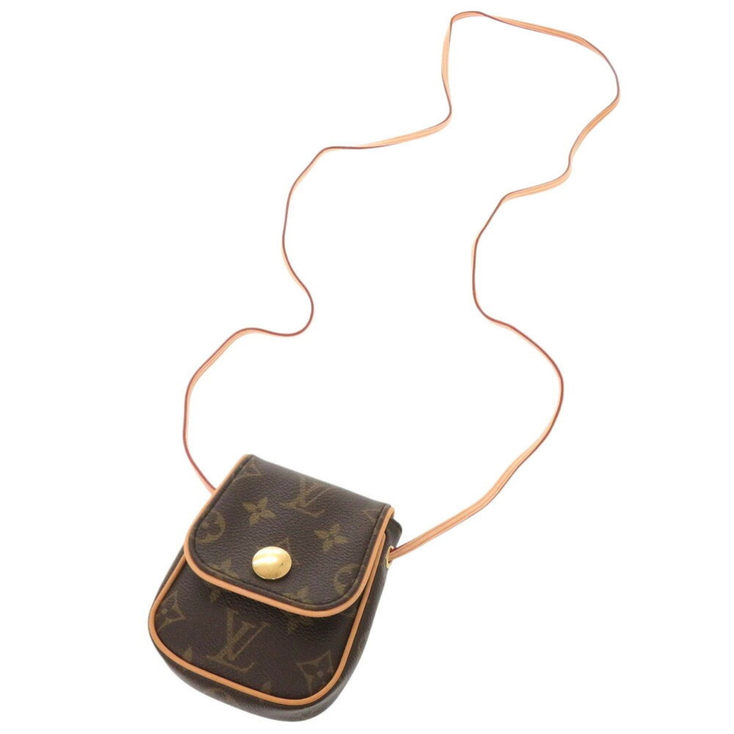 Louis Vuitton Cancun, Brown, Canvas, clutch