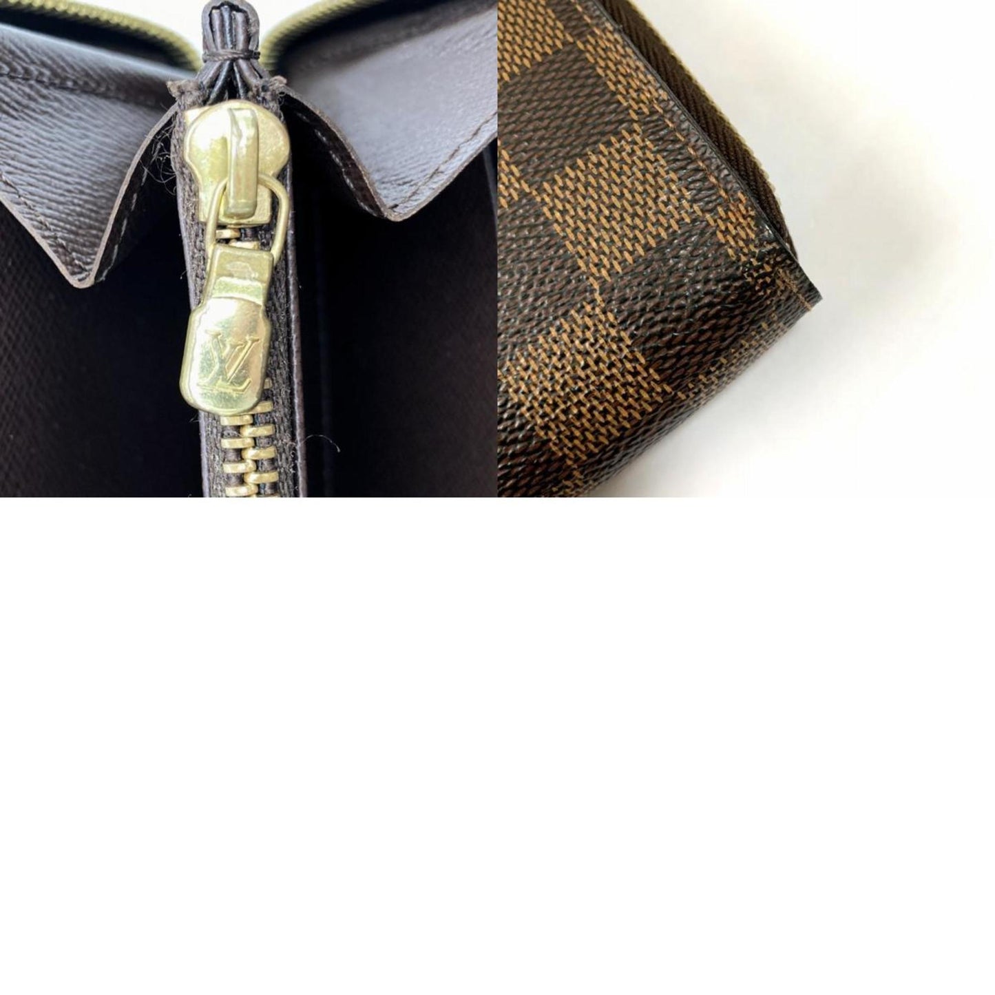 Louis Vuitton, Brown, Canvas, wallet