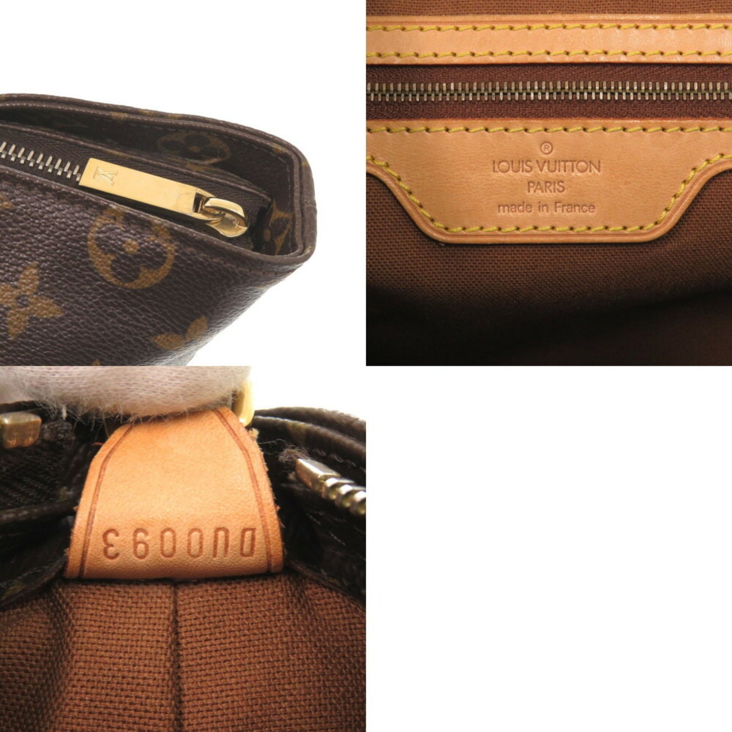 Louis Vuitton, Brown, Canvas, tote