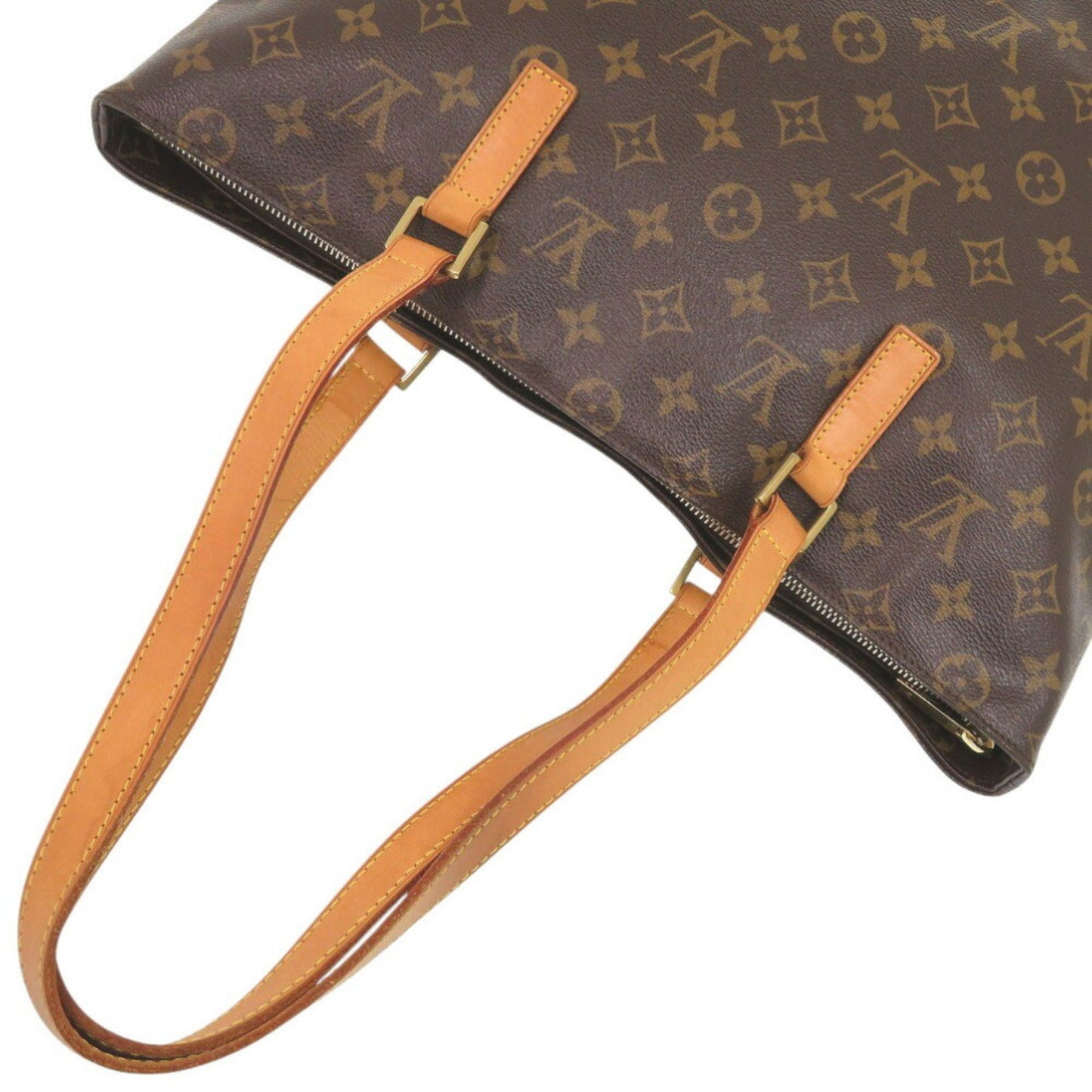 Louis Vuitton, Brown, Canvas, tote