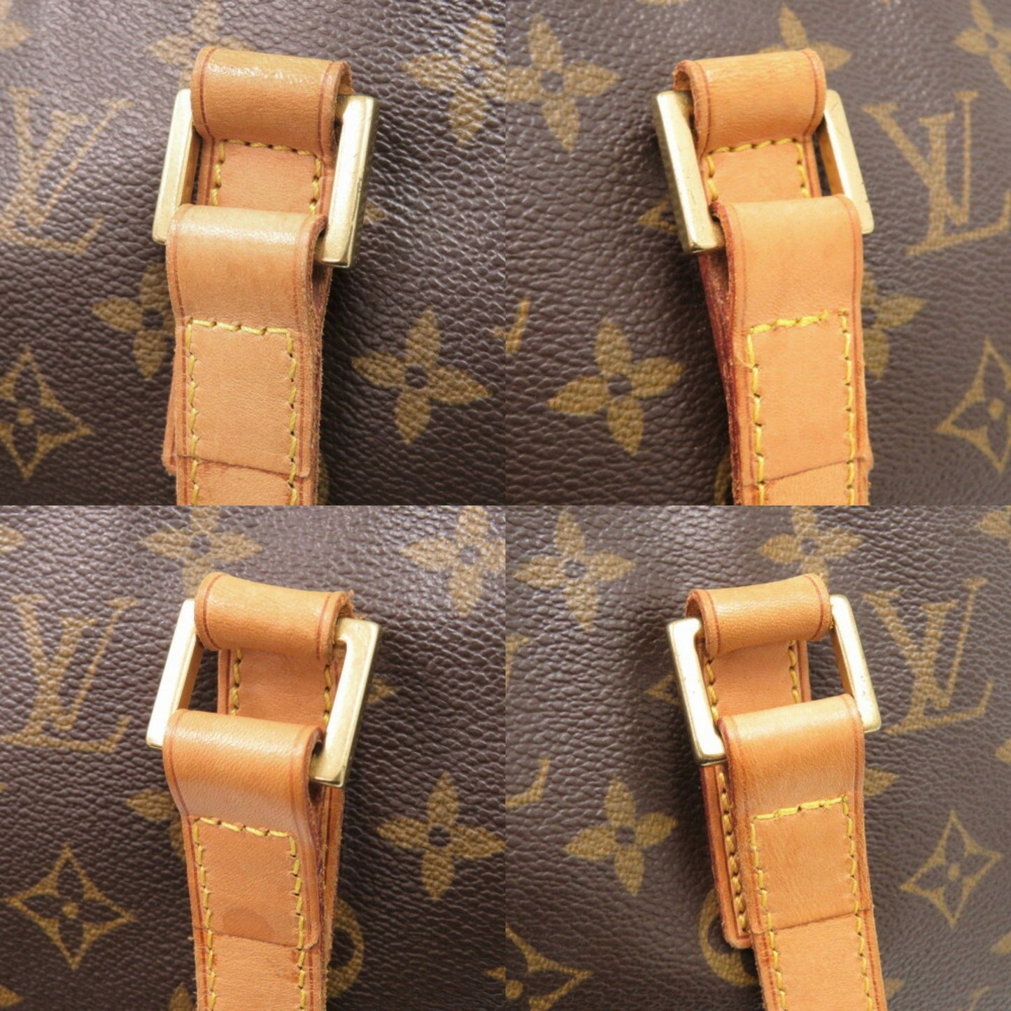 Louis Vuitton, Brown, Canvas, tote