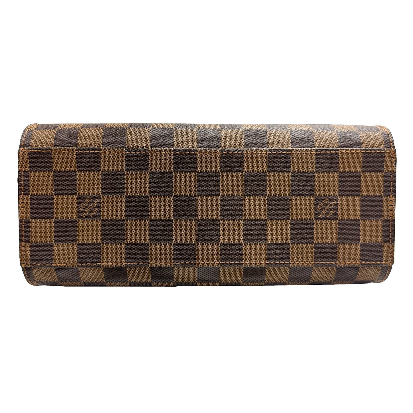 Louis Vuitton Triana, Brown, Canvas, handbag