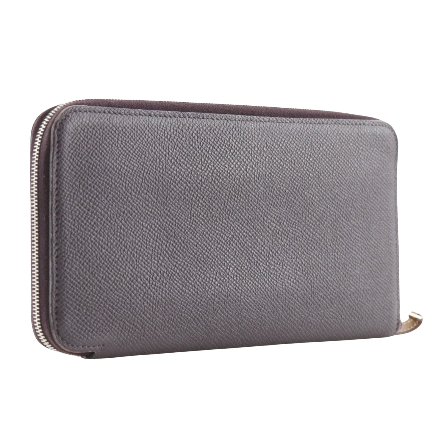 Hermès, Purple, Leather, wallet