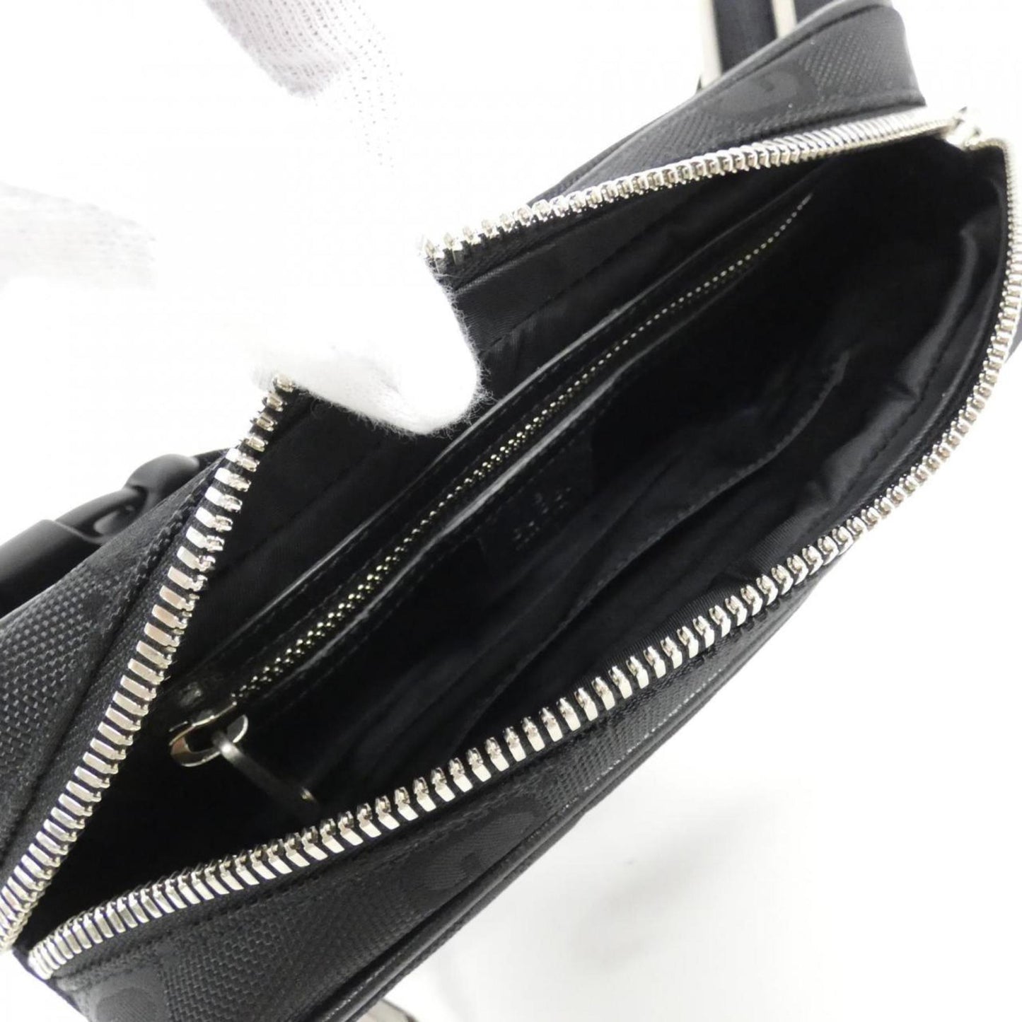Gucci Off the grid, Black, Synthetic, clutch