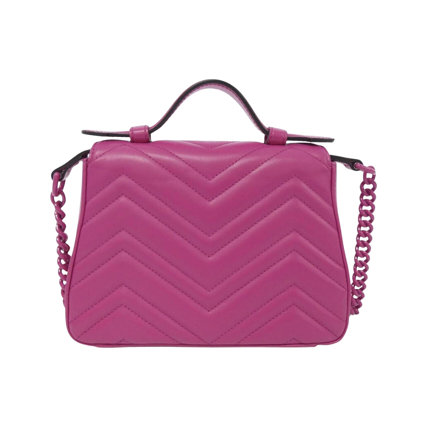 Gucci Marmont, Pink, Leather, handbag