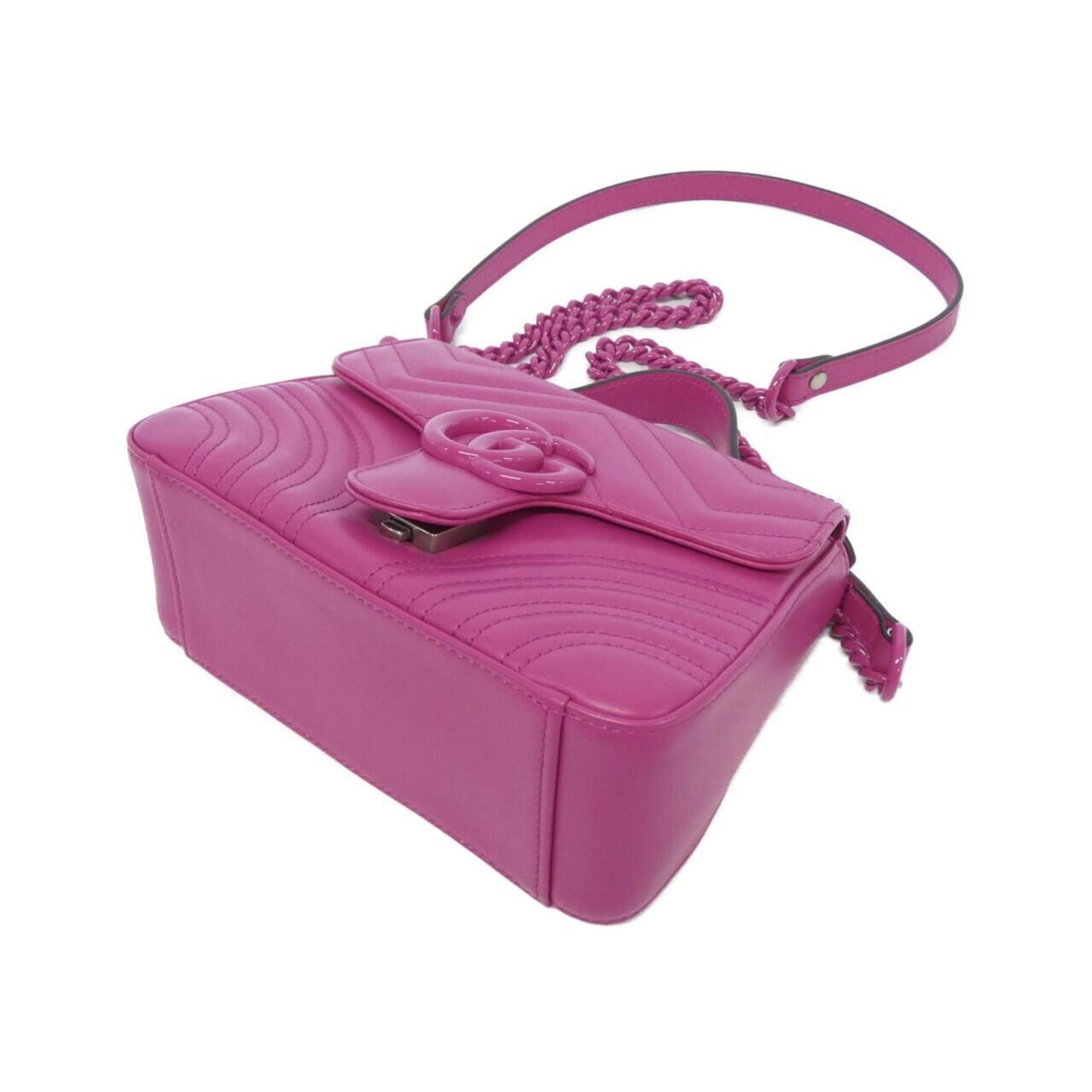 Gucci Marmont, Pink, Leather, handbag