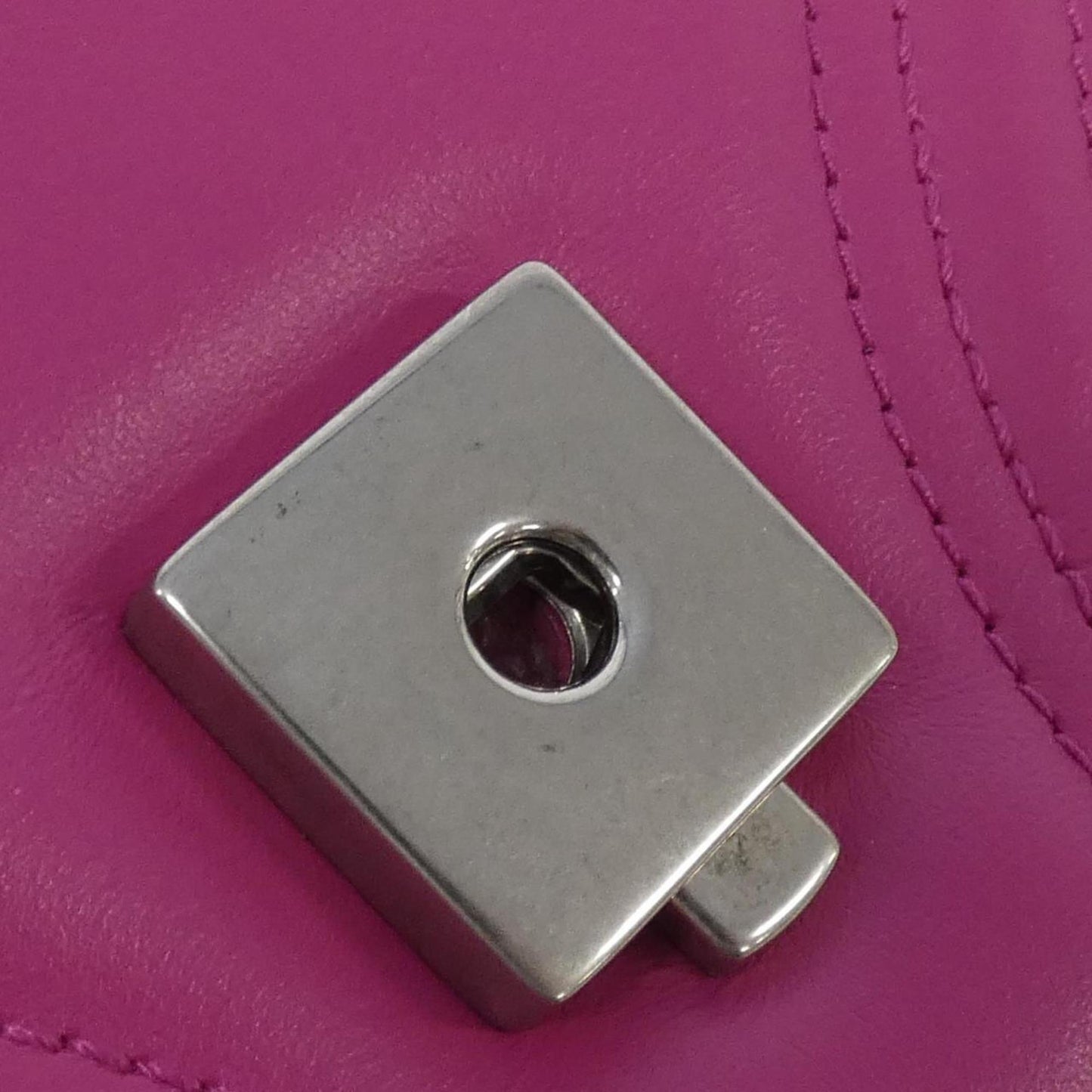 Gucci Marmont, Pink, Leather, handbag