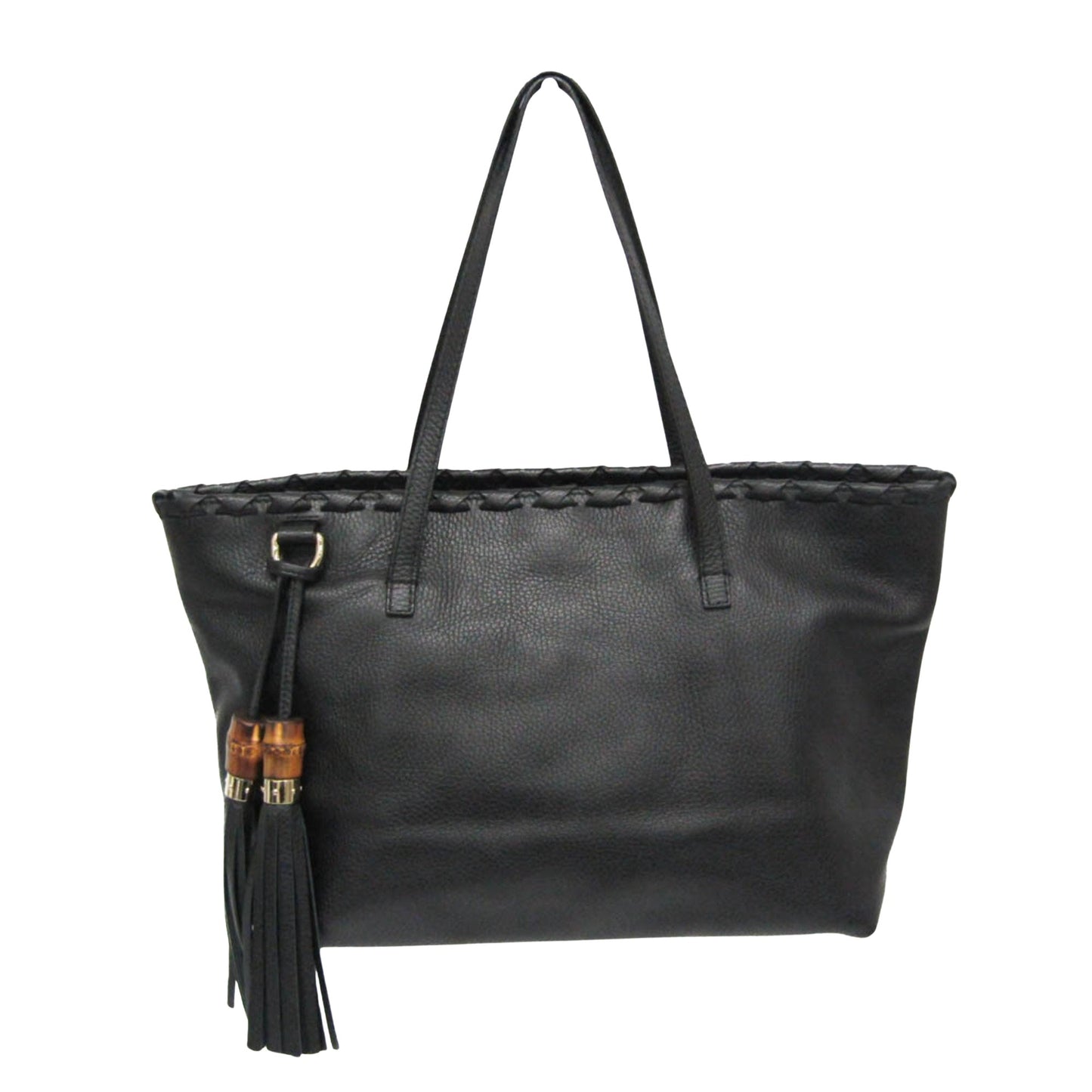 Gucci, Black, Leather, tote