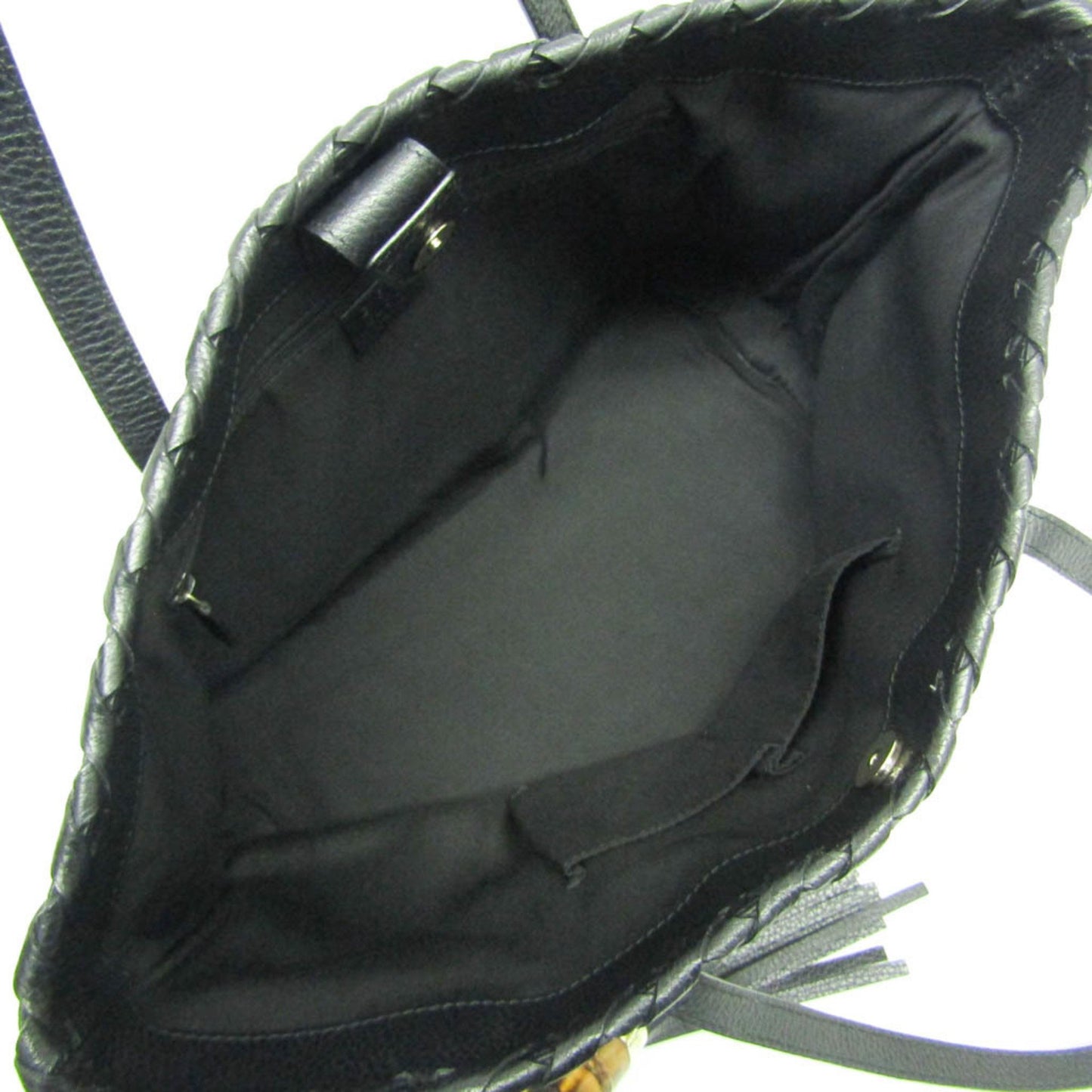 Gucci, Black, Leather, tote