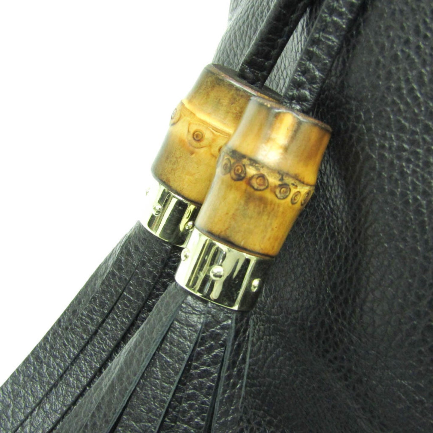 Gucci, Black, Leather, tote