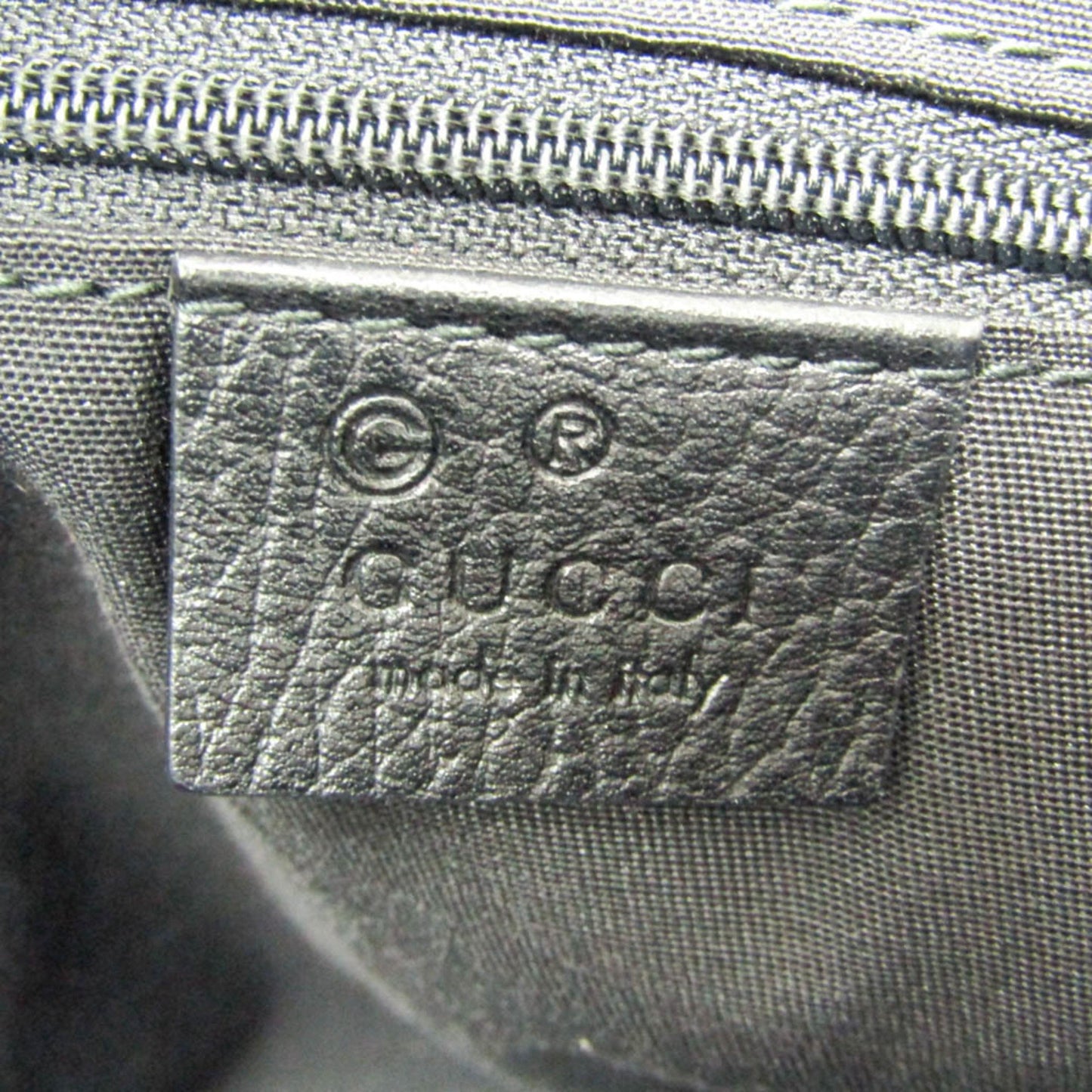Gucci, Black, Leather, tote