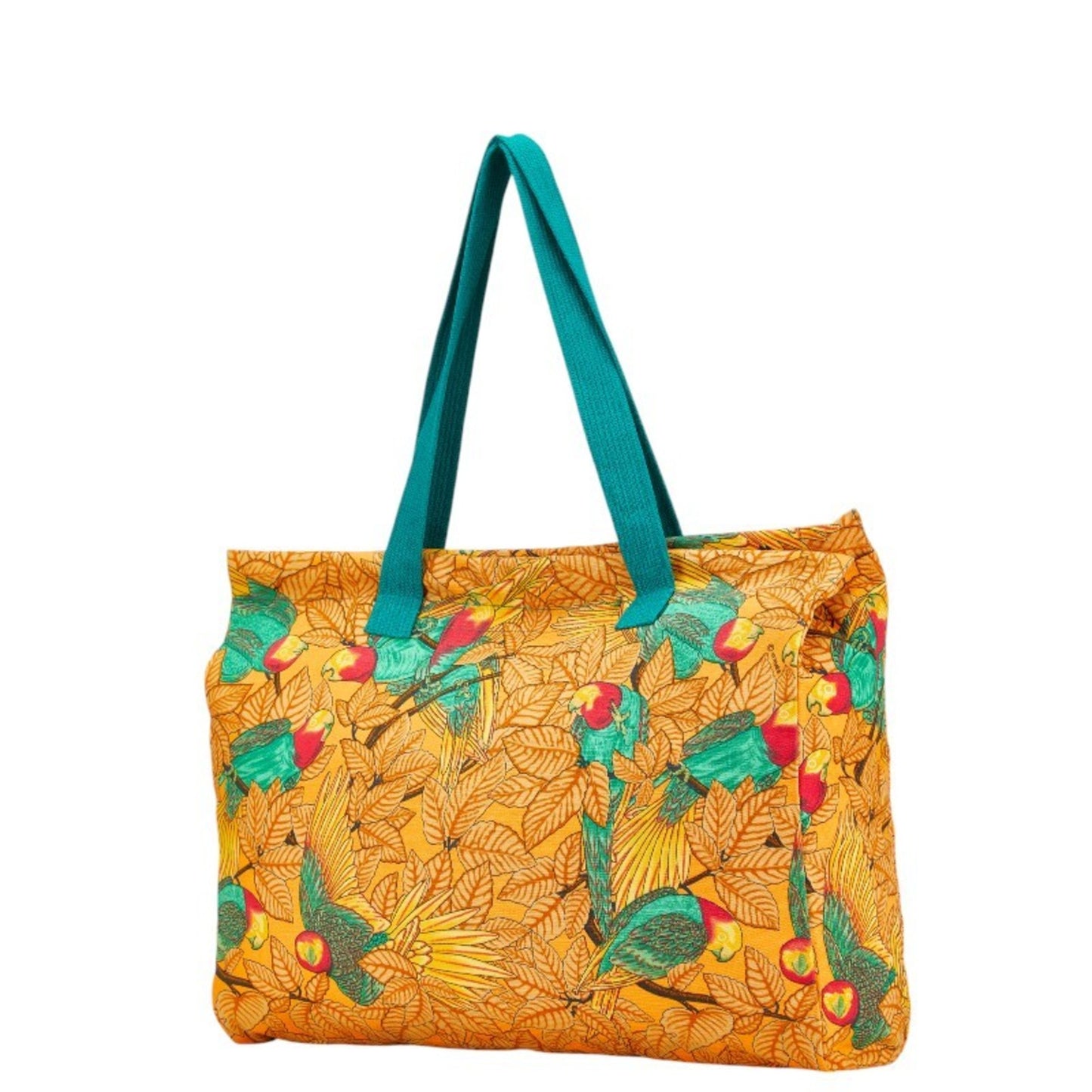 Hermès --, Orange, Canvas, tote