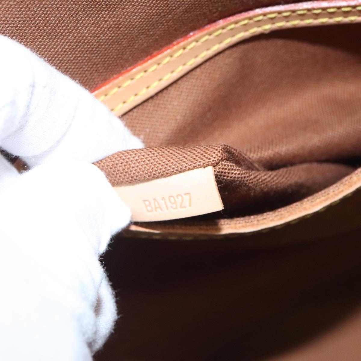 Louis Vuitton Alma, Brown, Canvas, handbag