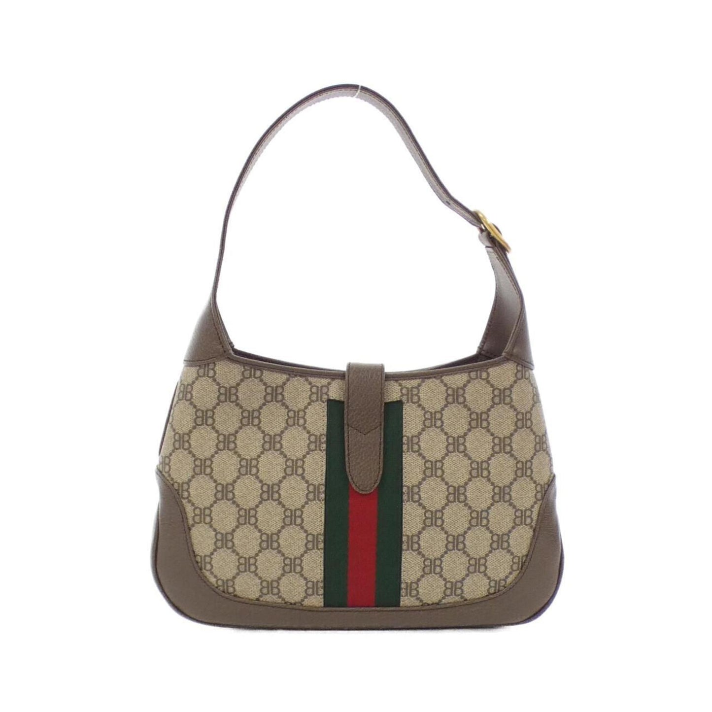 Gucci Ophidia, Beige, Canvas, shoulder