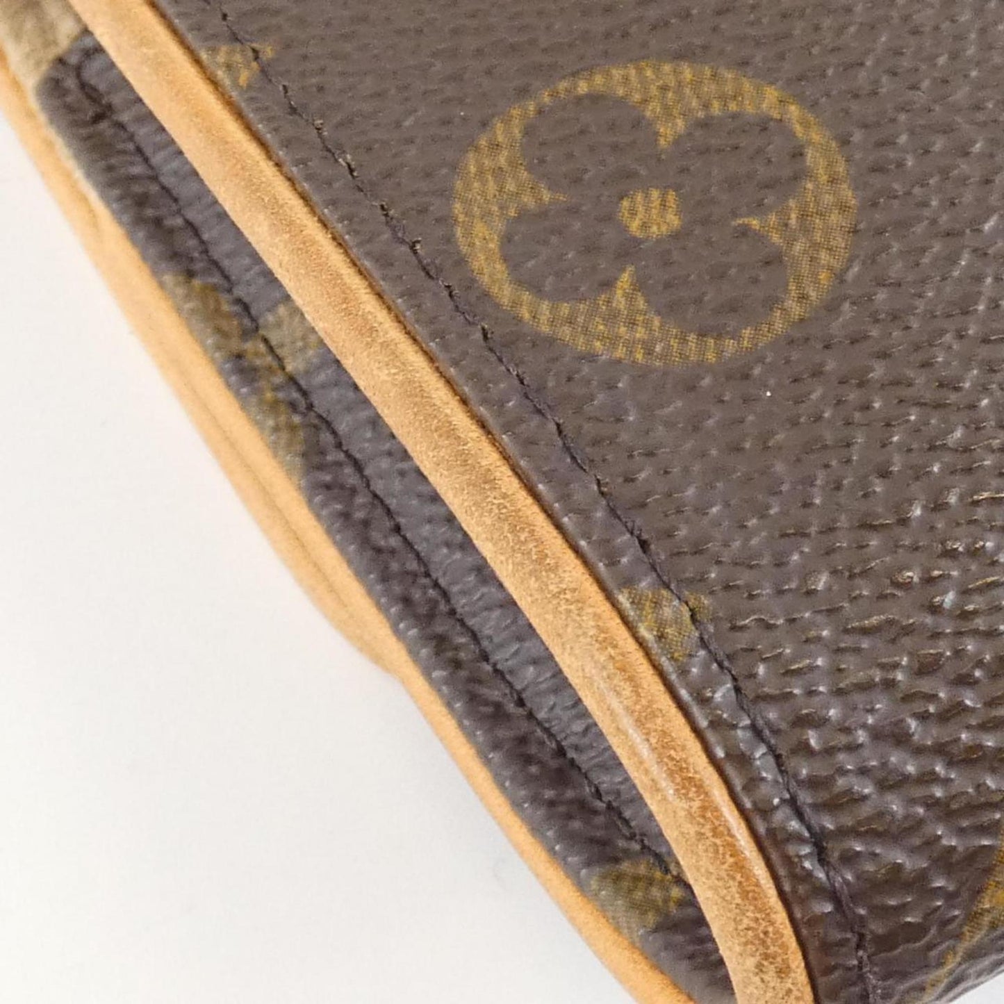 Louis Vuitton Twin, Brown, Canvas, clutch