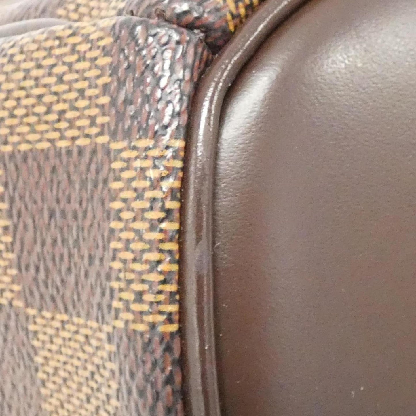 Louis Vuitton Sarria, Brown, Canvas, handbag