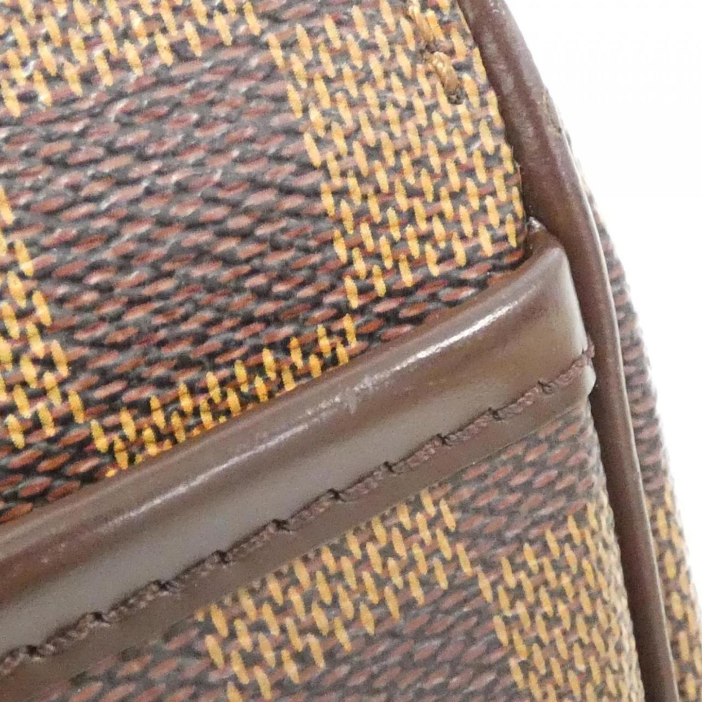 Louis Vuitton Sarria, Brown, Canvas, handbag