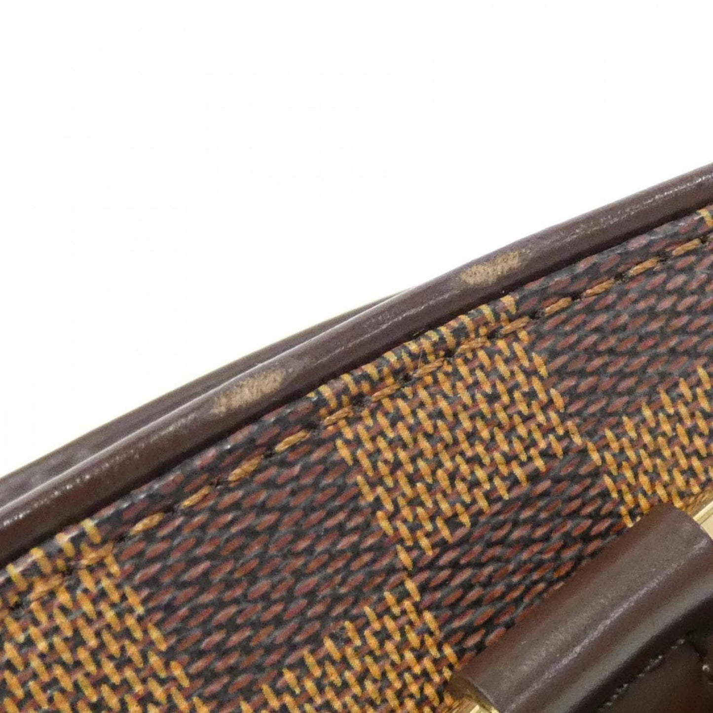 Louis Vuitton Sarria, Brown, Canvas, handbag