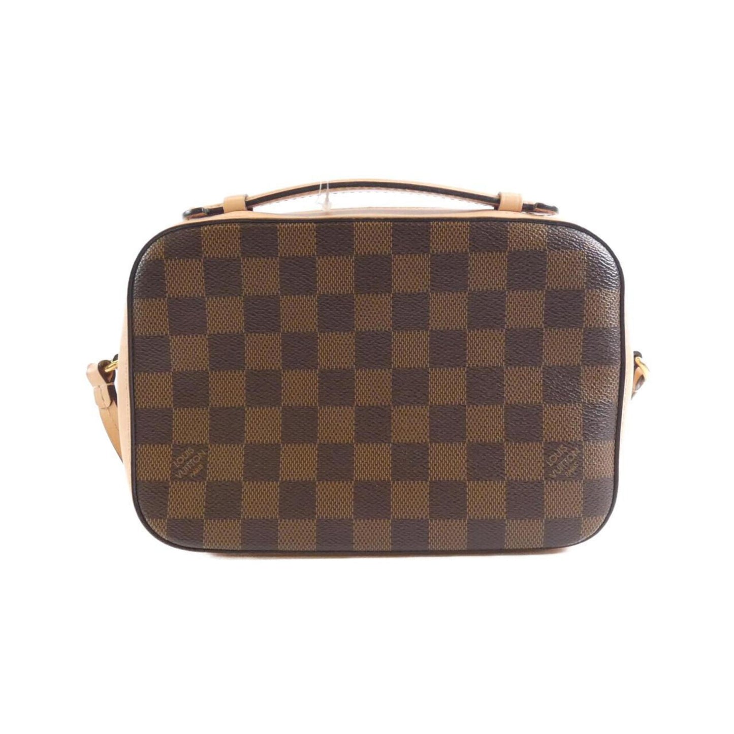 Louis Vuitton Santa Monica, Brown, Canvas, shoulder