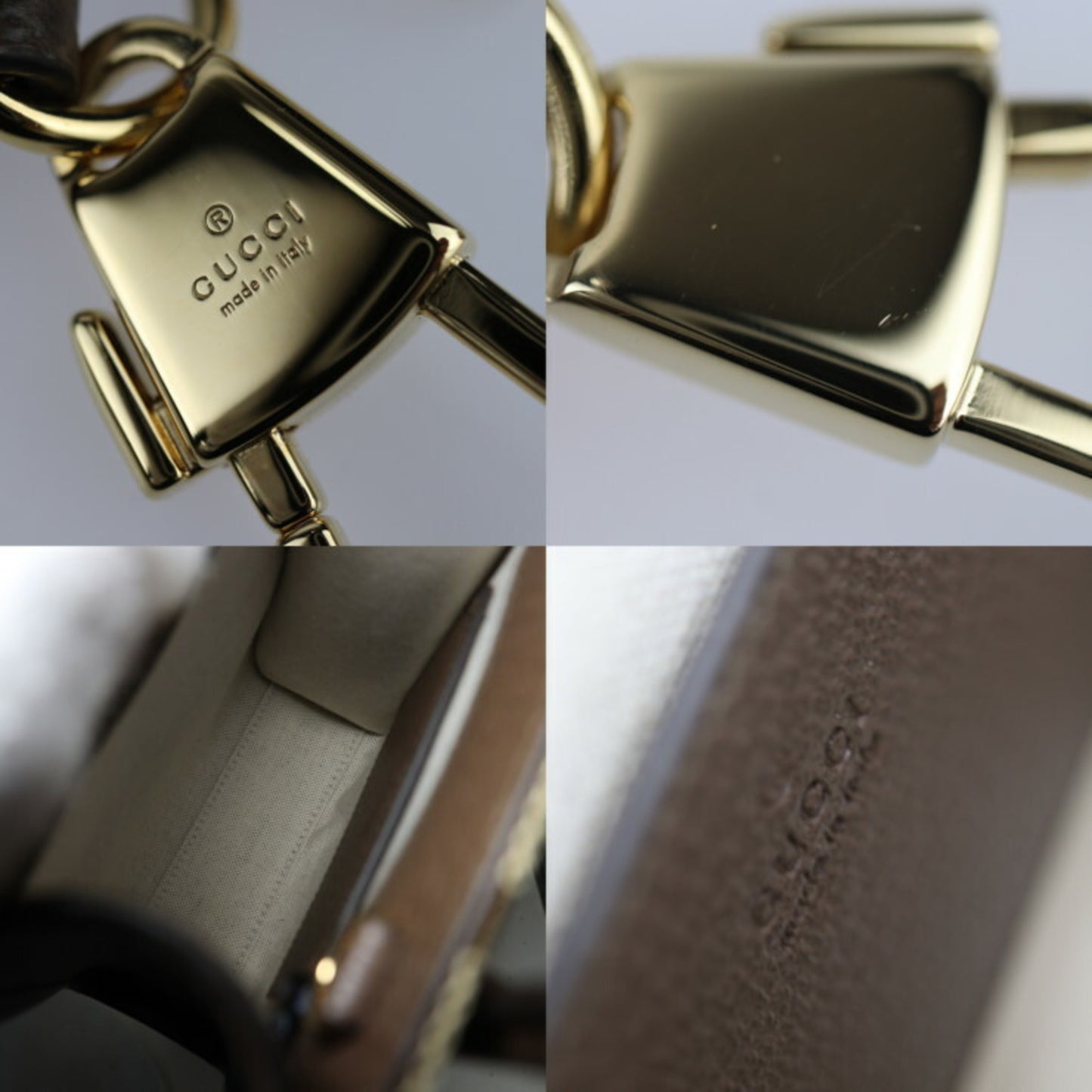 Gucci GG Jumbo, Beige, Canvas, handbag