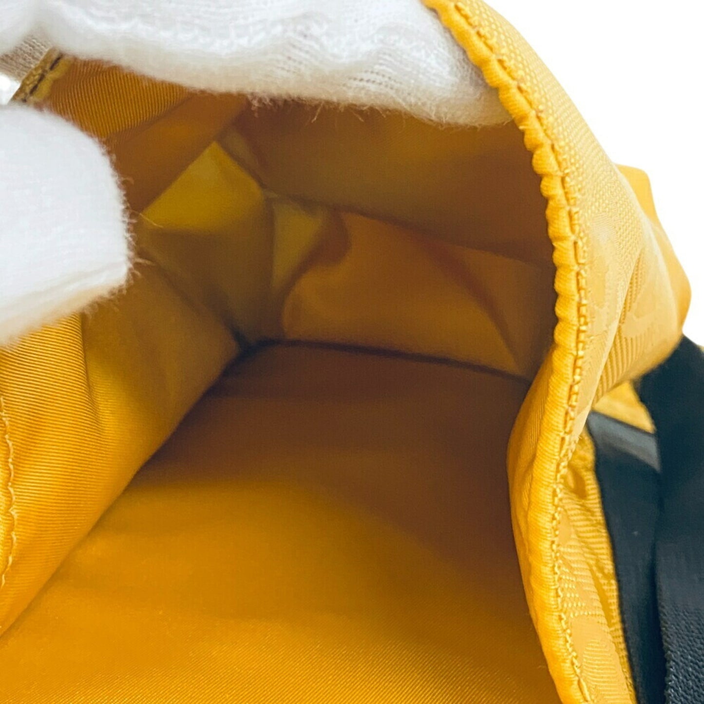 Gucci Off the grid, Yellow, Synthetic, backpack