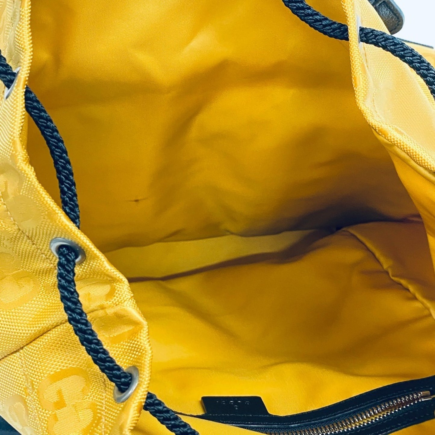 Gucci Off the grid, Yellow, Synthetic, backpack