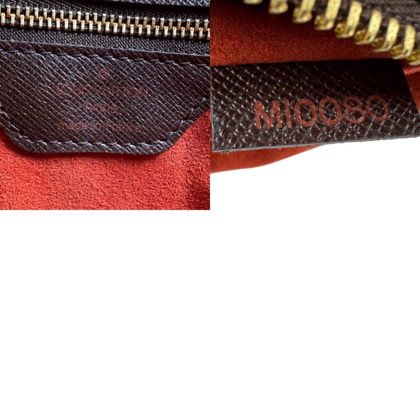 Louis Vuitton Sac Plat, Brown, Canvas, tote
