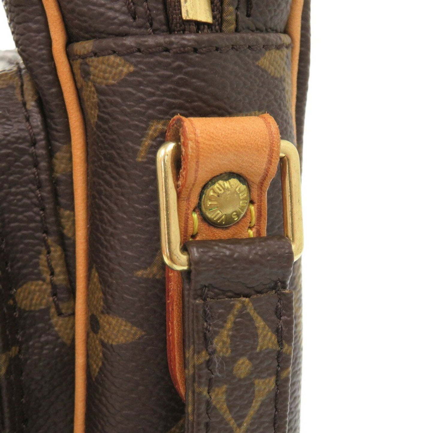 Louis Vuitton Amazon, Brown, Canvas, shoulder