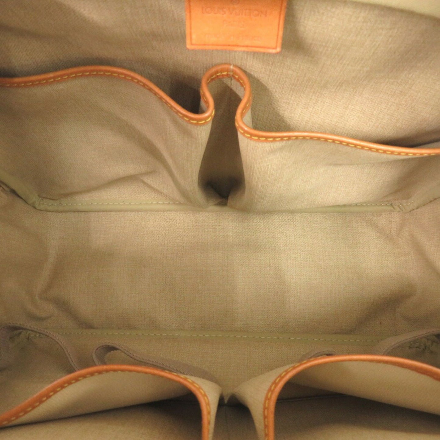 Louis Vuitton Deauville, Brown, Canvas, handbag