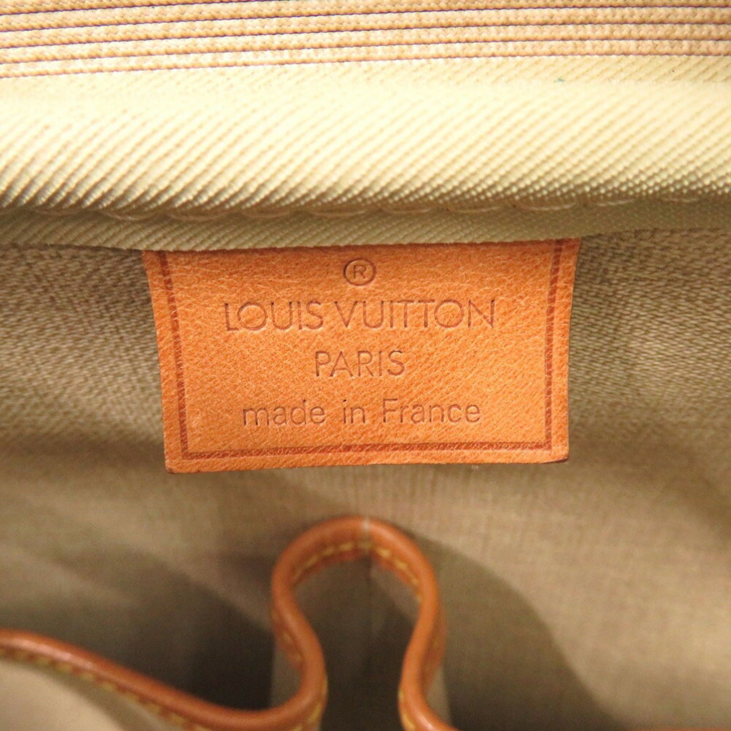 Louis Vuitton Deauville, Brown, Canvas, handbag