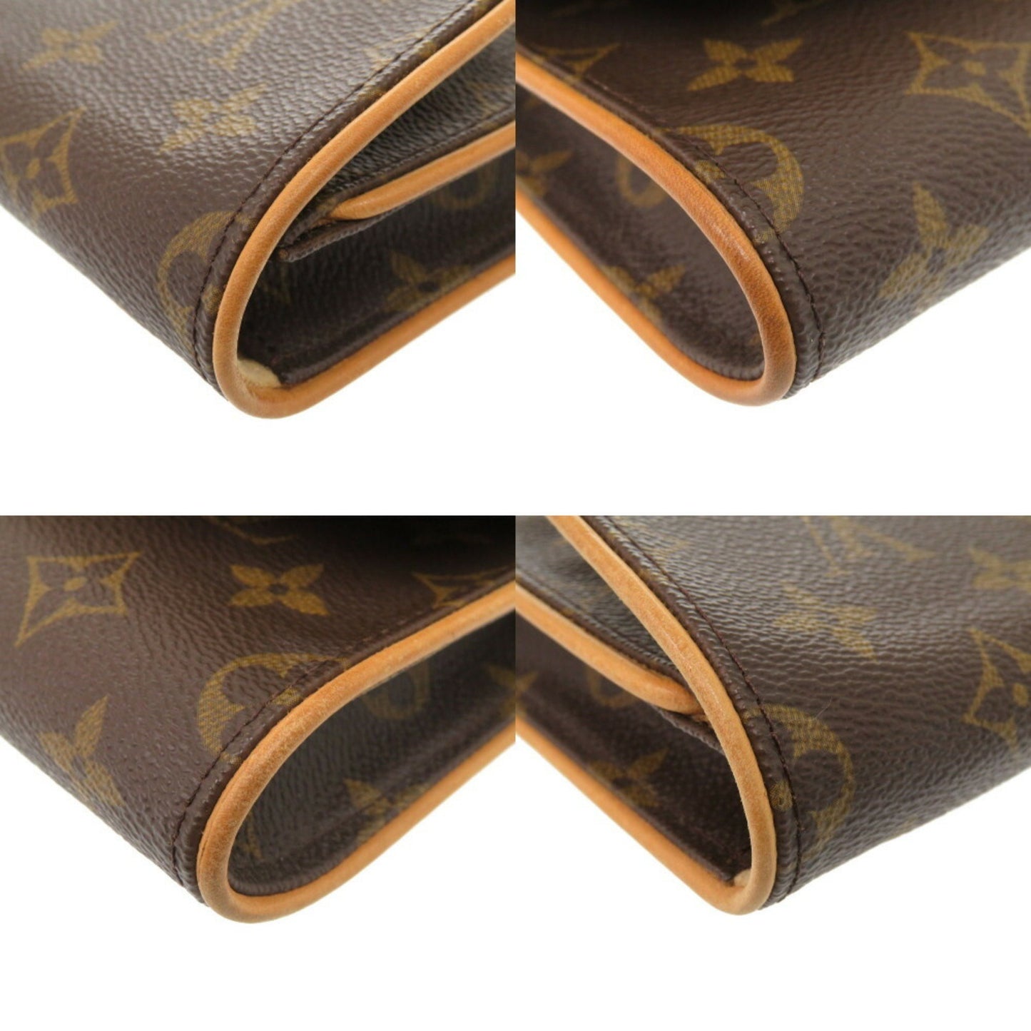 Louis Vuitton Twin, Brown, Canvas, shoulder