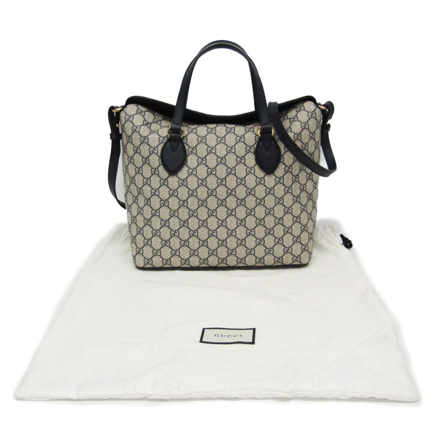 Gucci Supreme GG, Navy, Canvas, tote