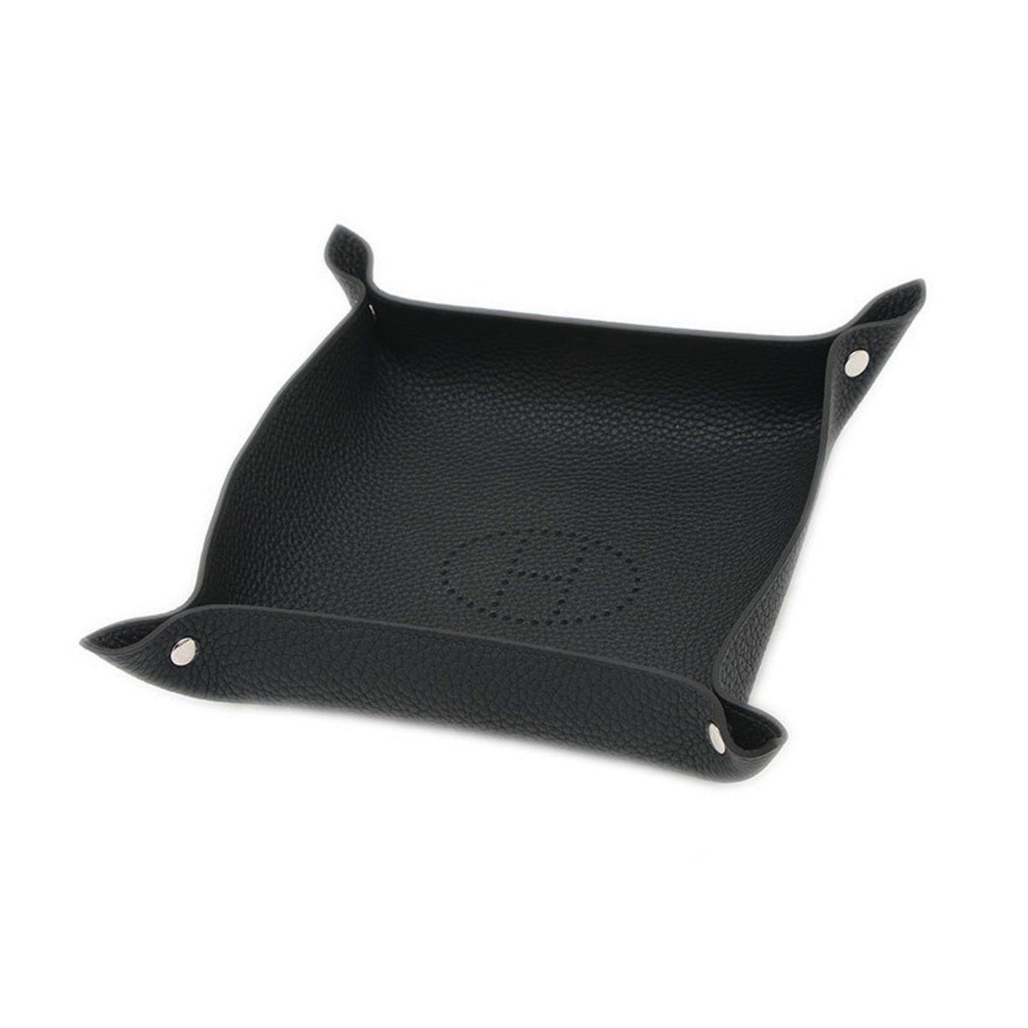 Hermès Evelyn, Black, Leather, wallet