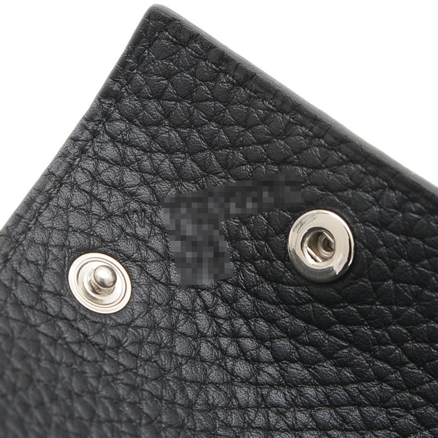 Hermès Evelyn, Black, Leather, wallet