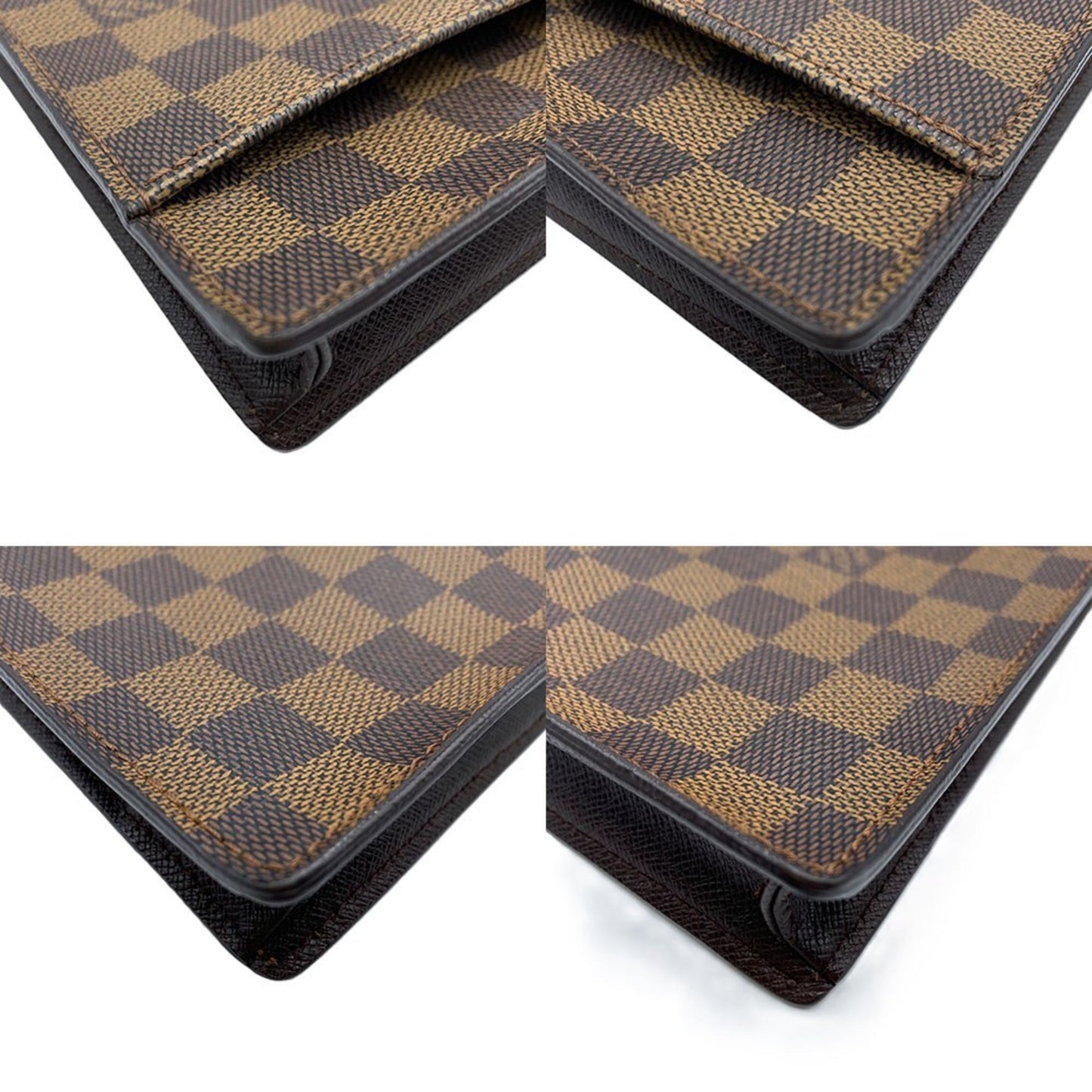 Louis Vuitton Pimlico, Brown, Canvas, shoulder
