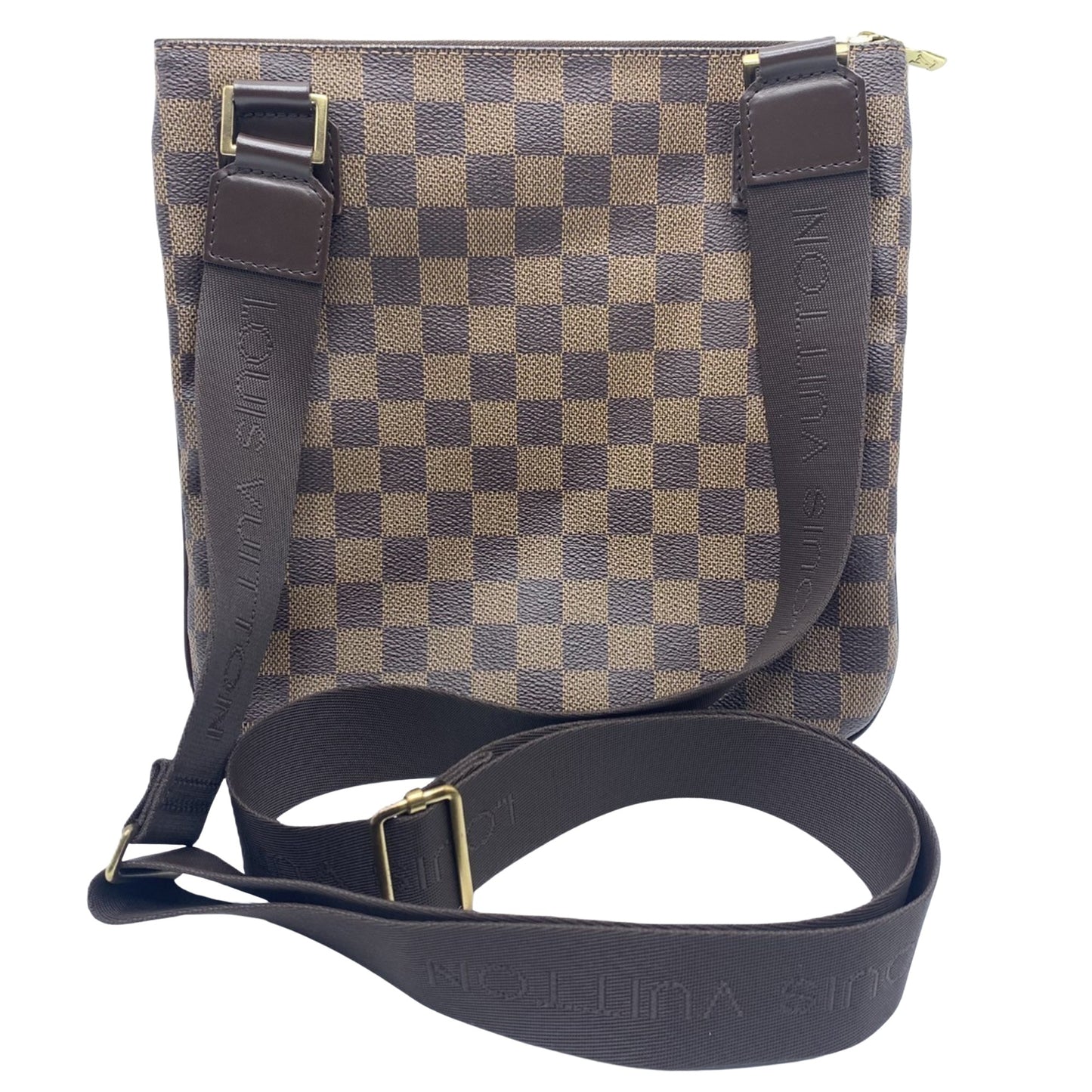 Louis Vuitton Bosphore, Brown, Canvas, shoulder