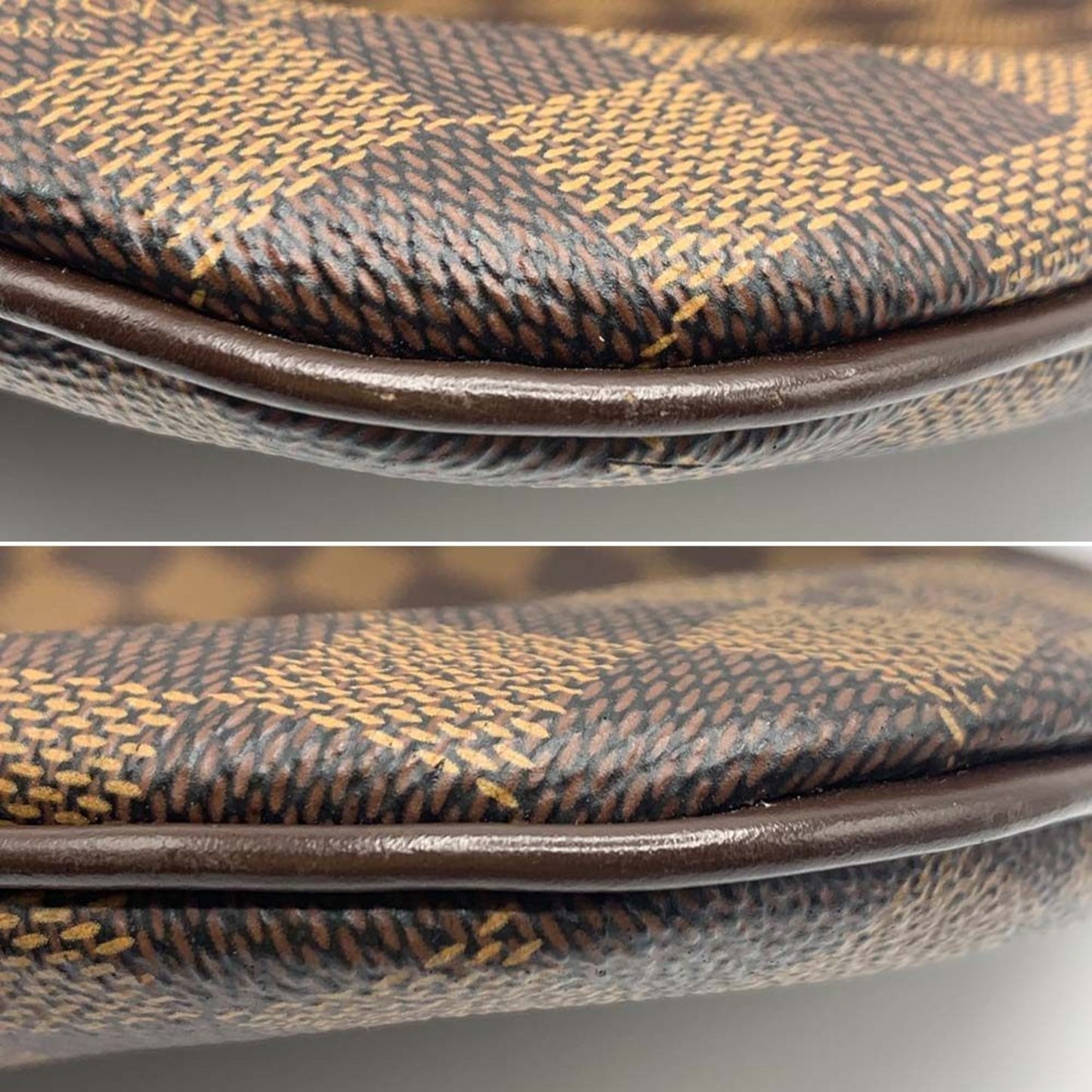 Louis Vuitton Bosphore, Brown, Canvas, shoulder