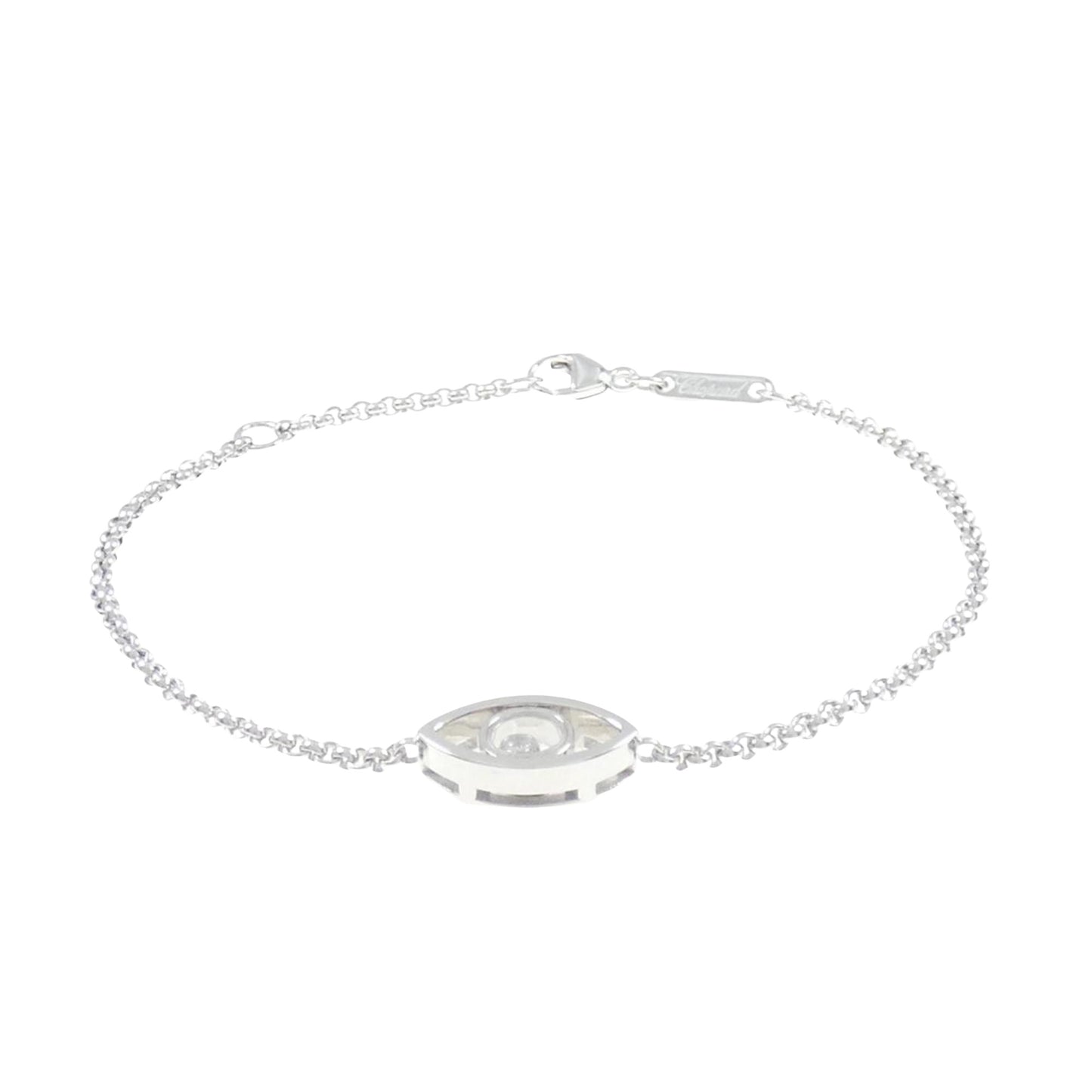 Chopard Happy diamonds, Silver, White Gold, bracelet