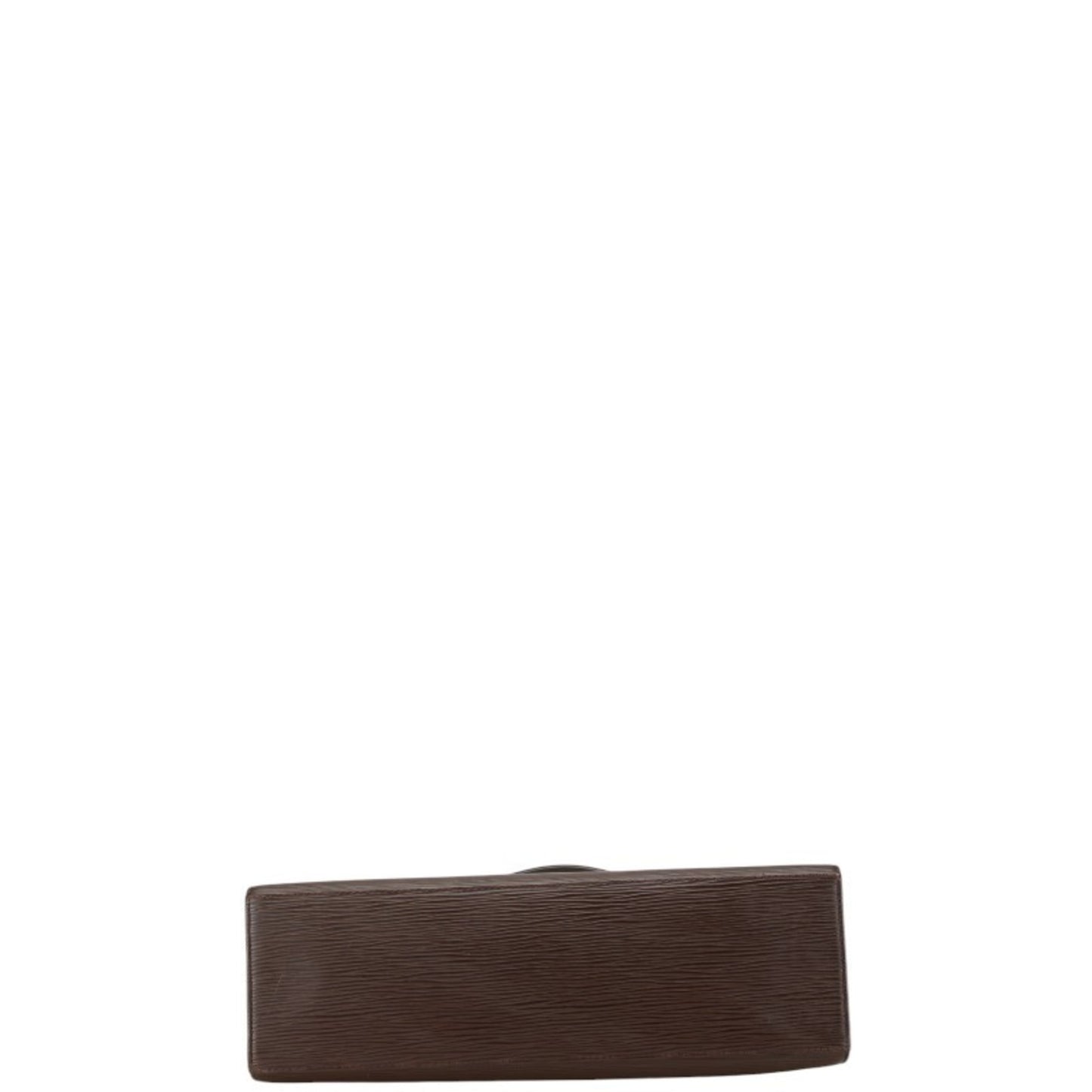 Louis Vuitton Croisette, Brown, Leather, handbag