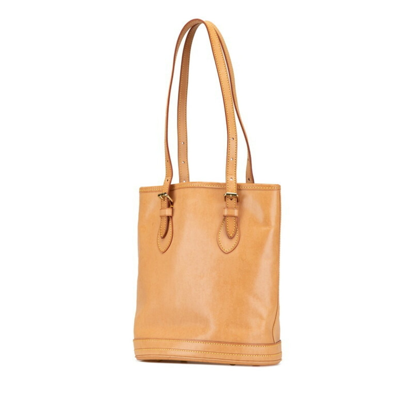 Louis Vuitton Marais, Beige, Leather, shoulder