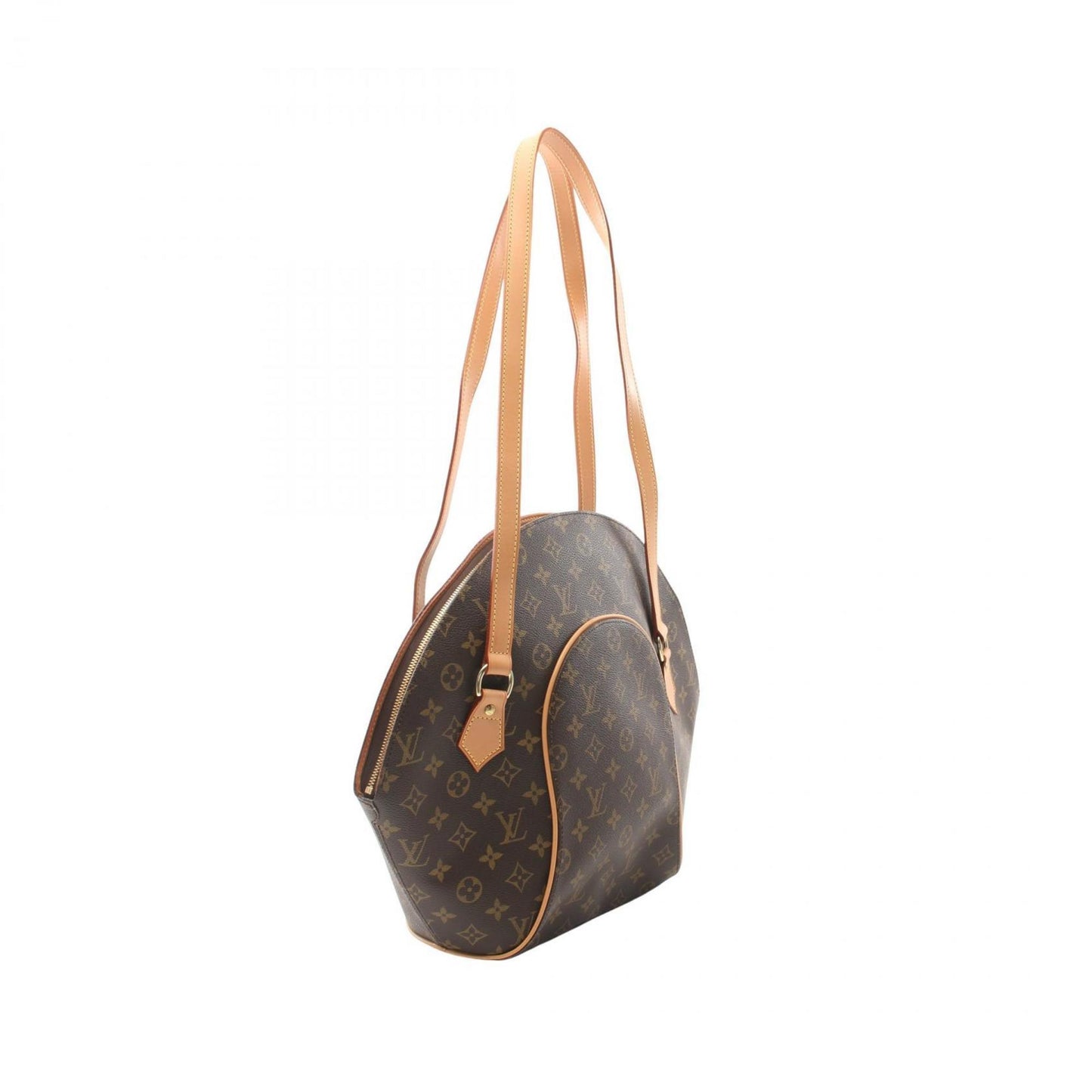 Louis Vuitton Ellipse, Brown, Canvas, shoulder