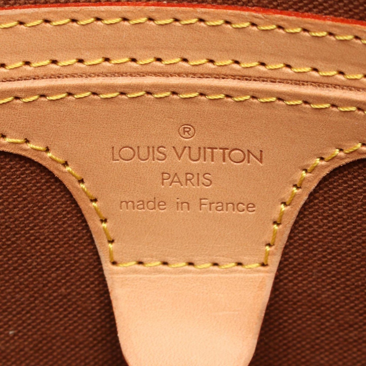 Louis Vuitton Ellipse, Brown, Canvas, shoulder