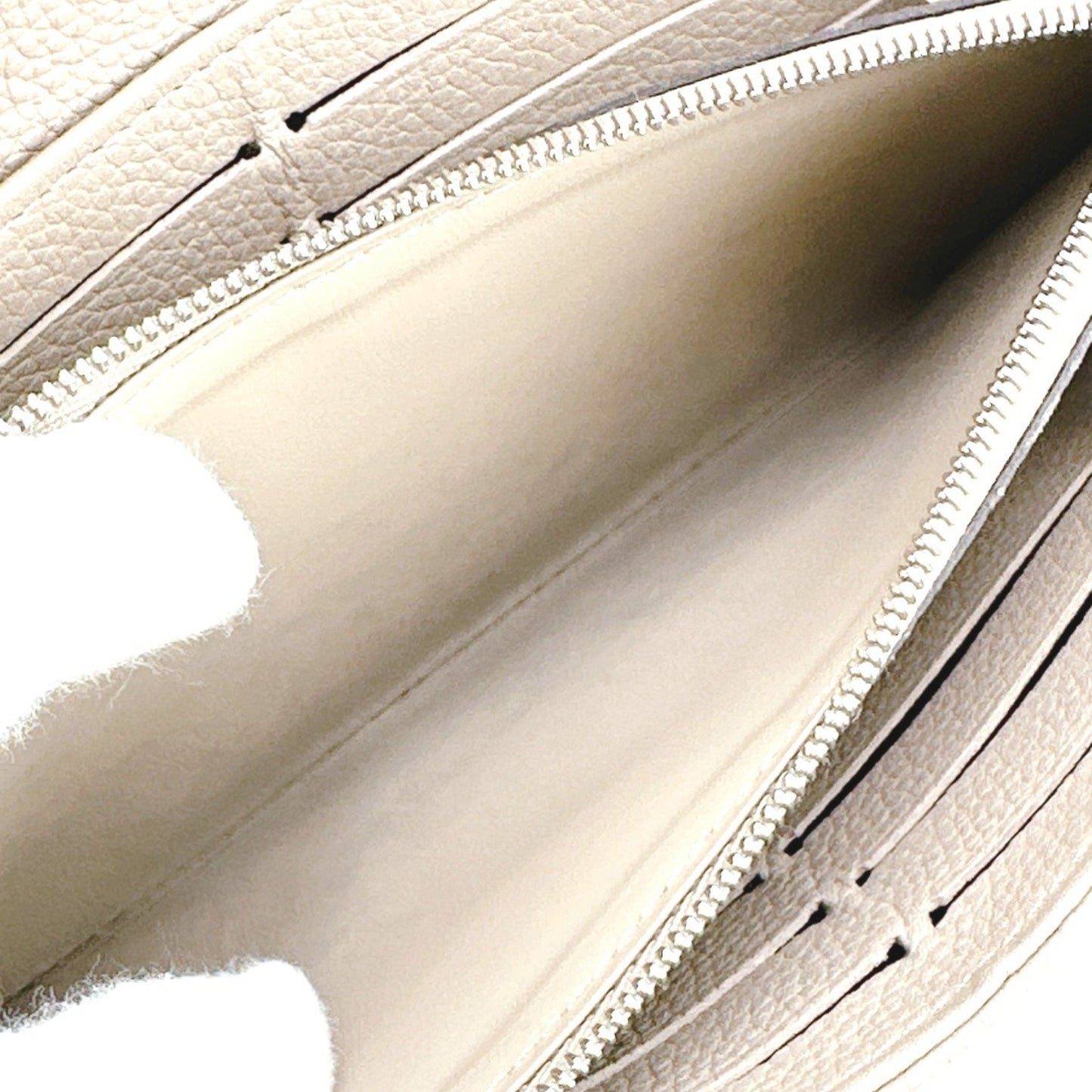 Louis Vuitton Portefeuille Iris, Beige, Leather, wallet