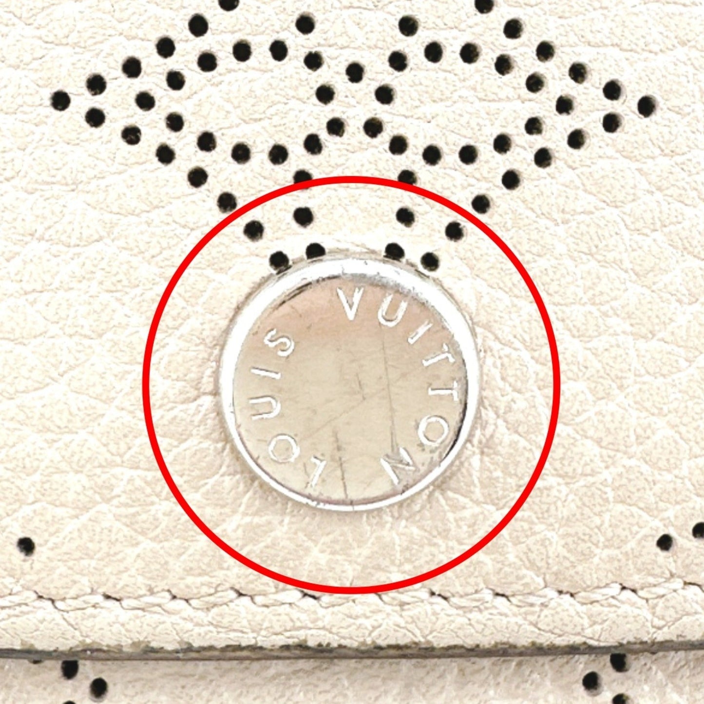 Louis Vuitton Portefeuille Iris, Beige, Leather, wallet