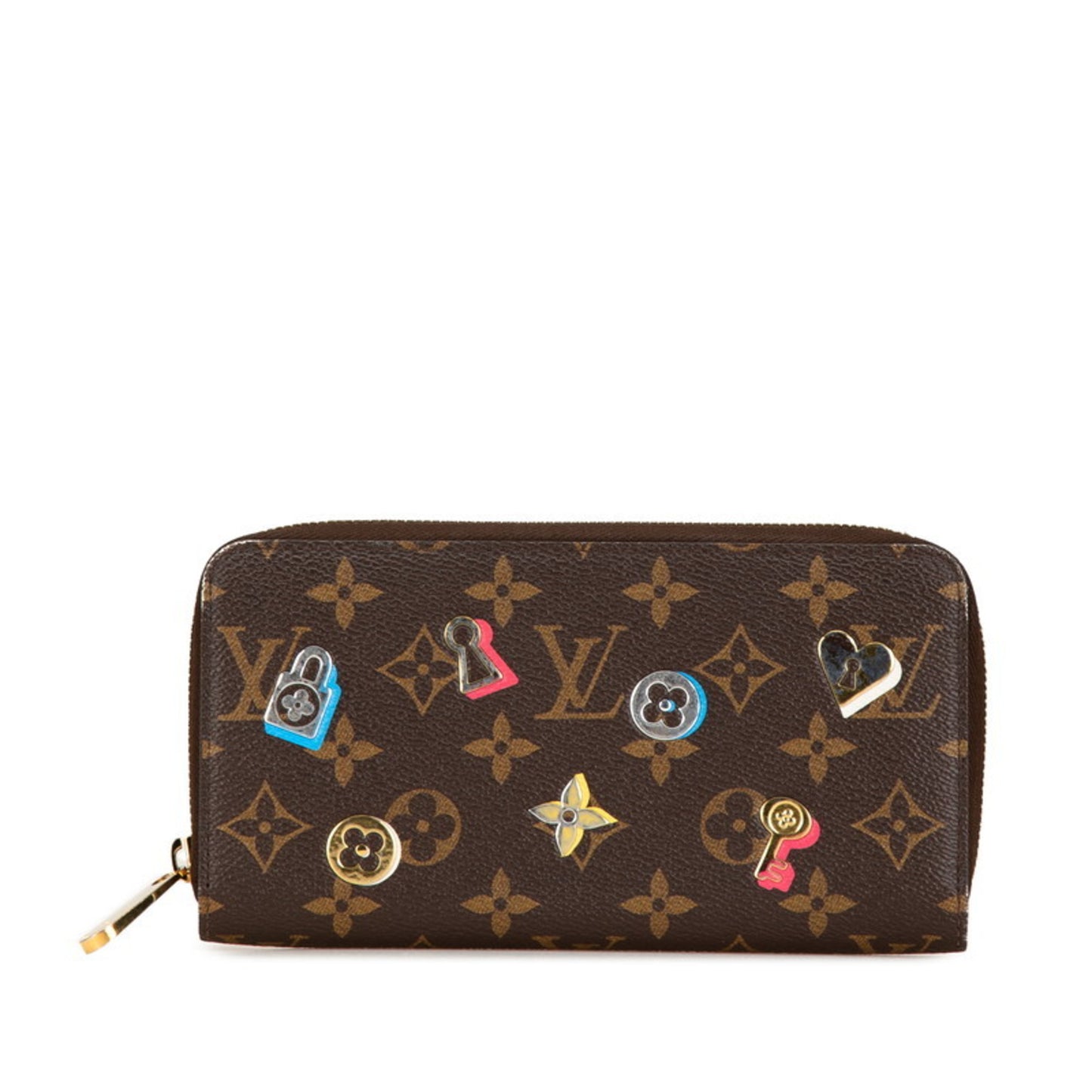 Louis Vuitton Zippy wallet, Brown, Canvas, wallet